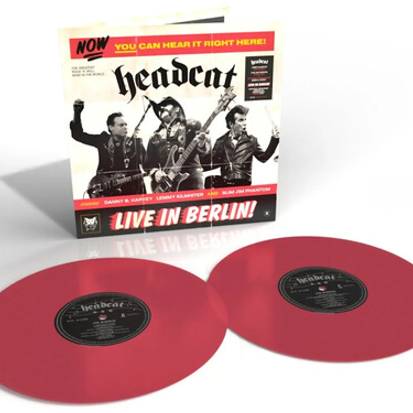 HeadCat LIVE IN BERLIN Vinyl Record