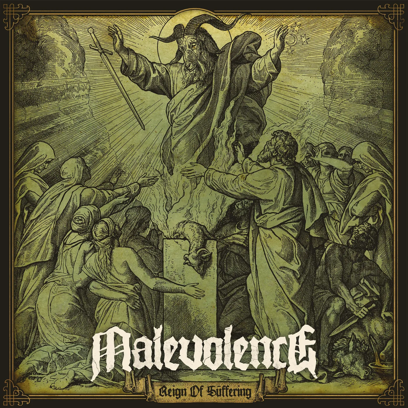 Malevolence REIGN OF SUFFERING Vinyl Record