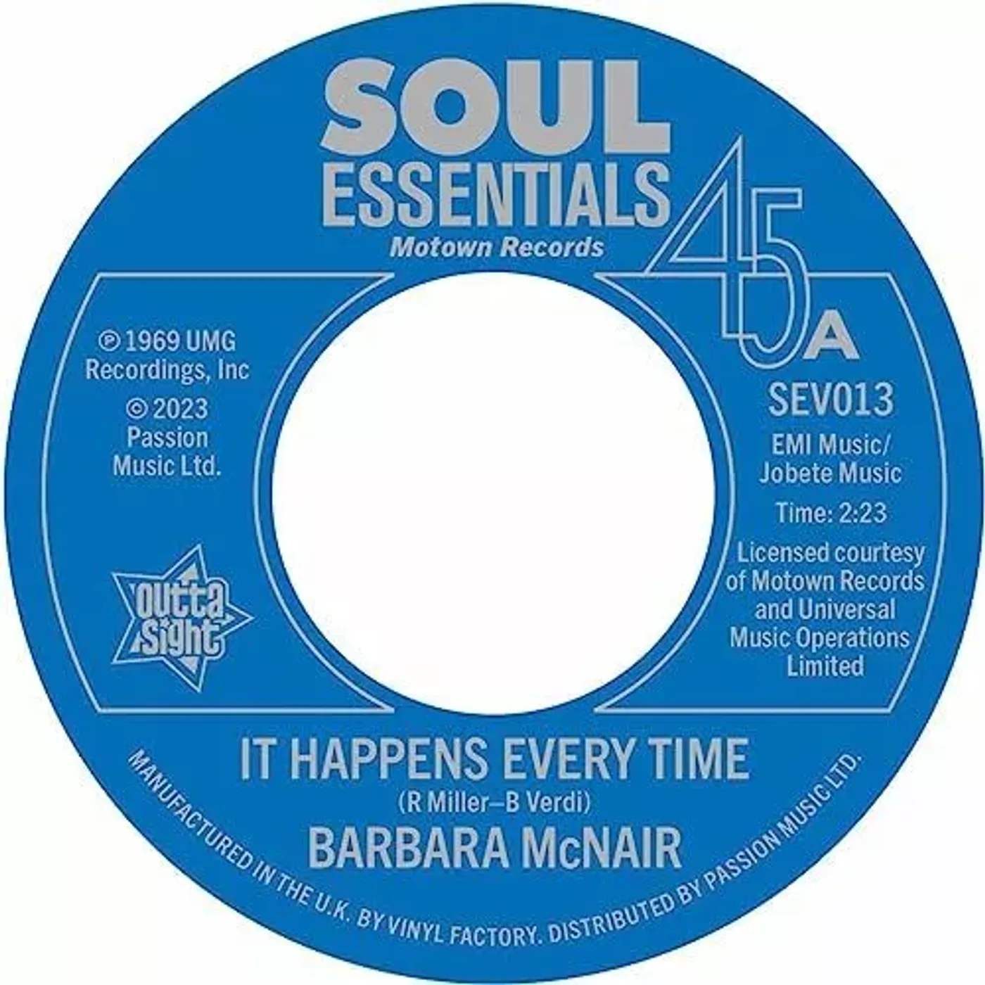 Barbara McNair IT HAPPENS EVERYDAY Vinyl Record