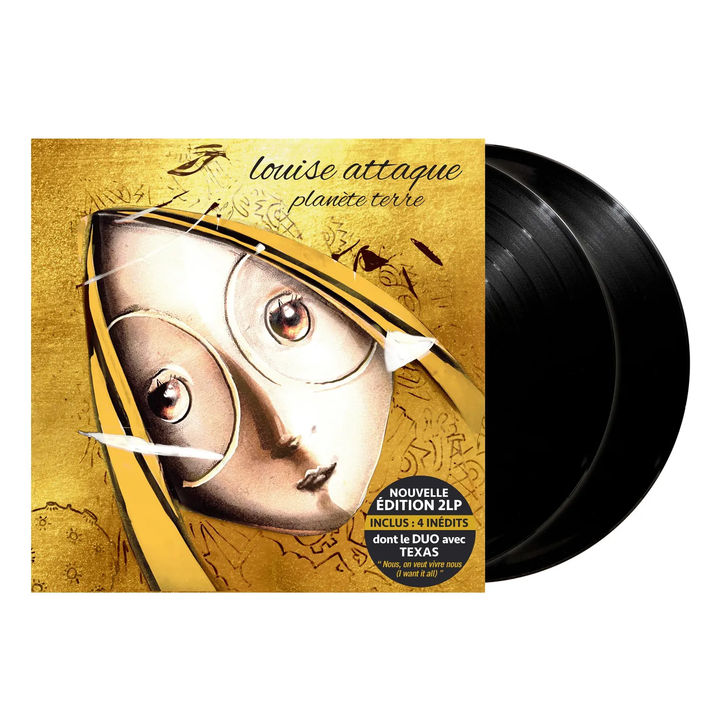 Louise Attaque PLANETE TERRE Vinyl Record