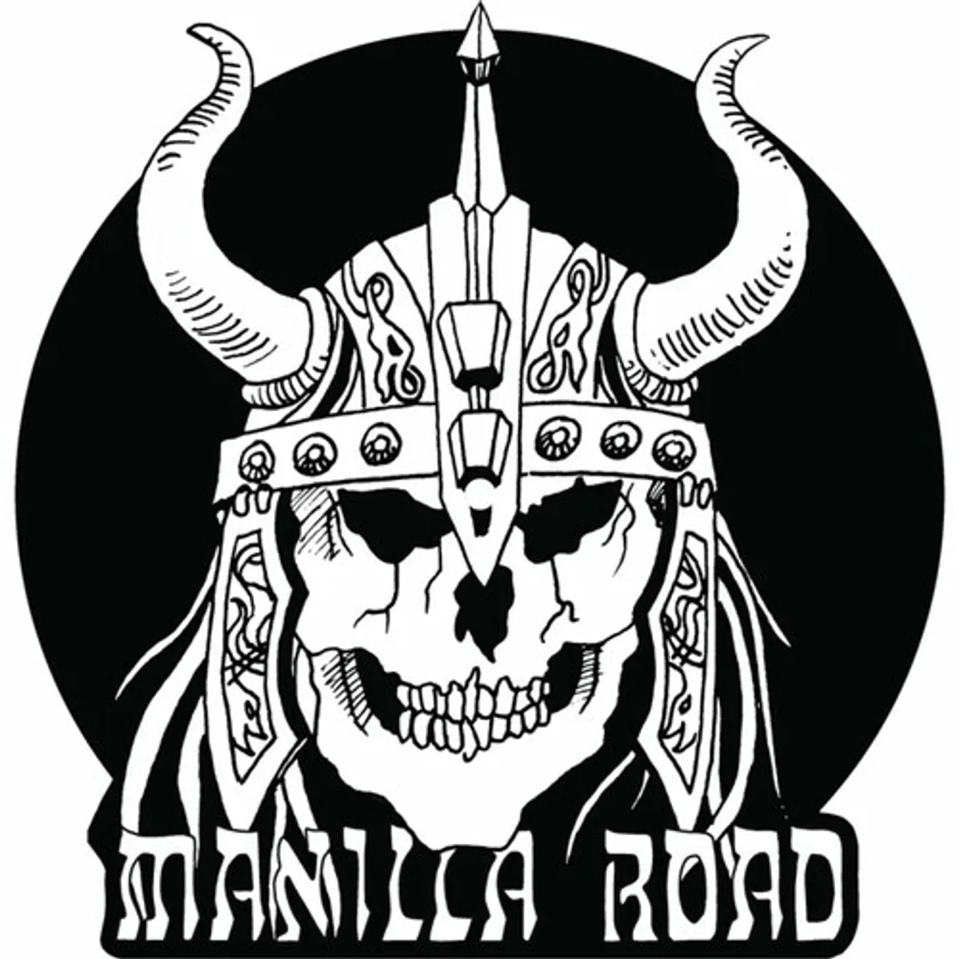 Manilla Road CRYSTAL LOGIC / FLAMING METAL SYSTEMS - SHAPE Vinyl Record