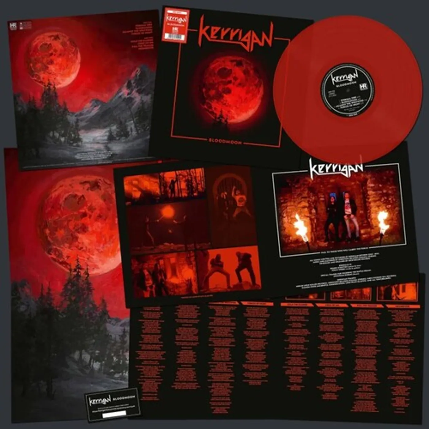 Kerrigan BLOODMOON - RED Vinyl Record