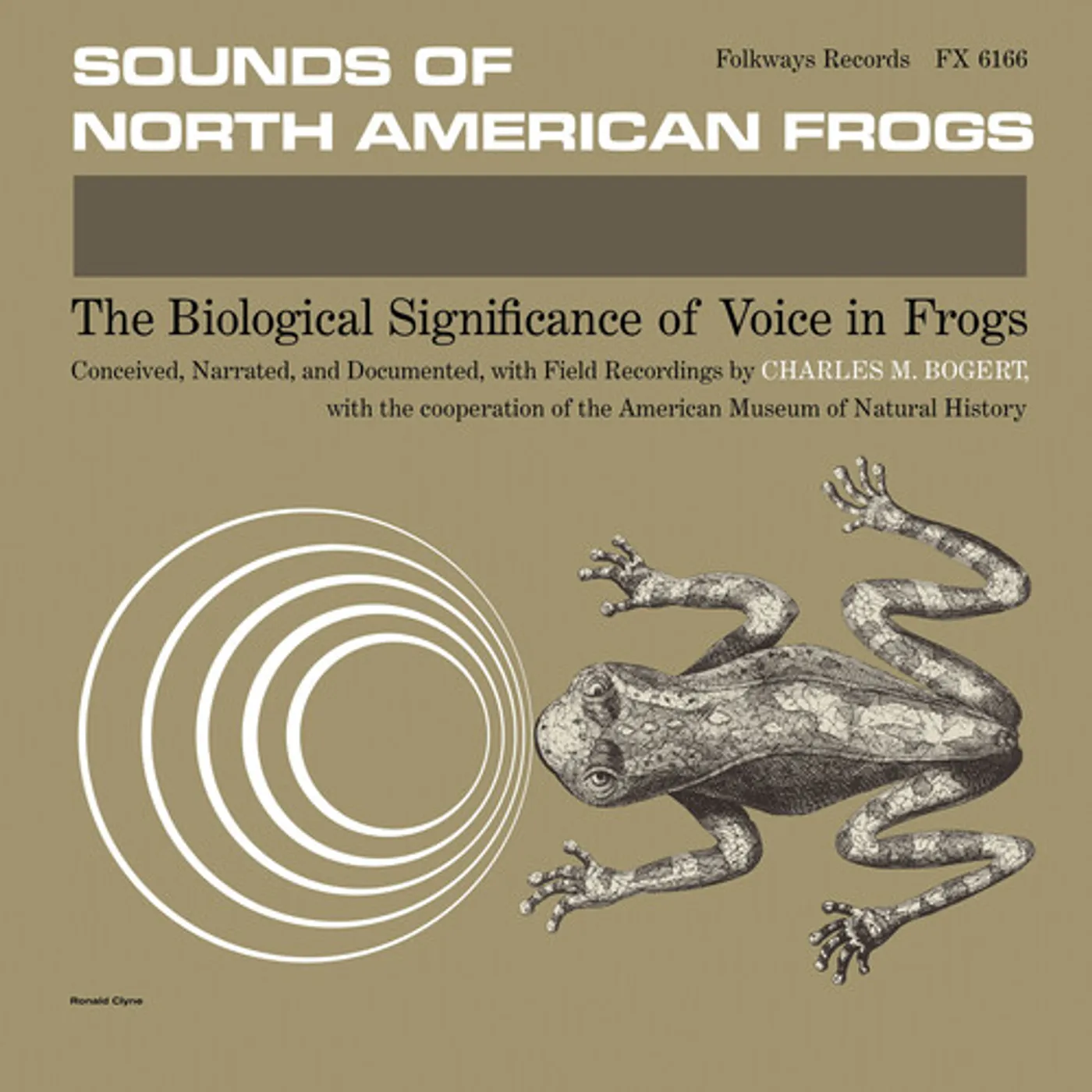 Charles M. Bogert SOUNDS OF NORTH AMERICAN FROGS Vinyl Record