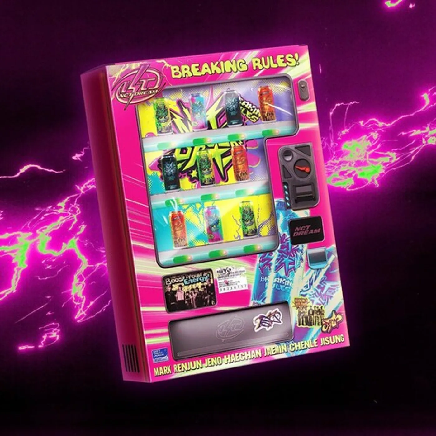 NCT DREAM 3RD ALBUM 'ISTJ' [VENDING MACHINE VER.] CD