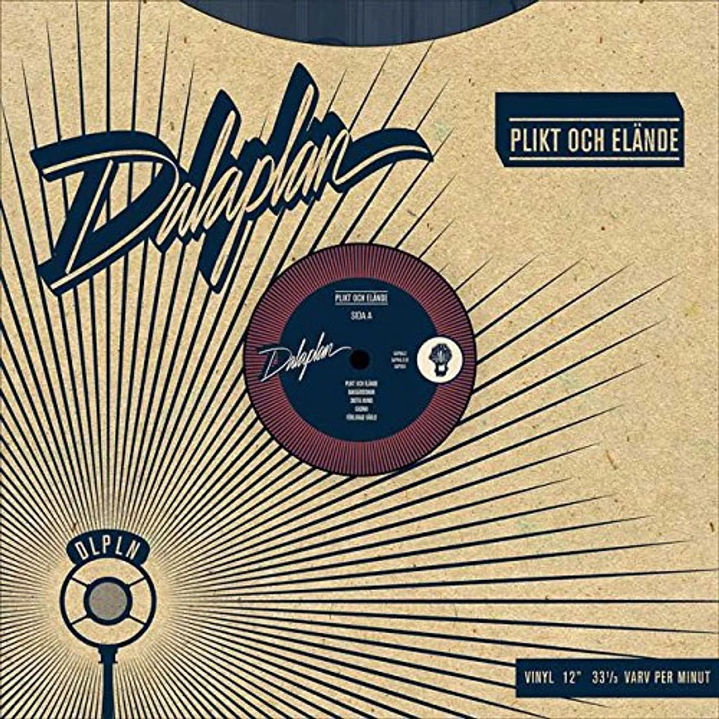 Dalaplan PLIKT OCH ELANDE Vinyl Record