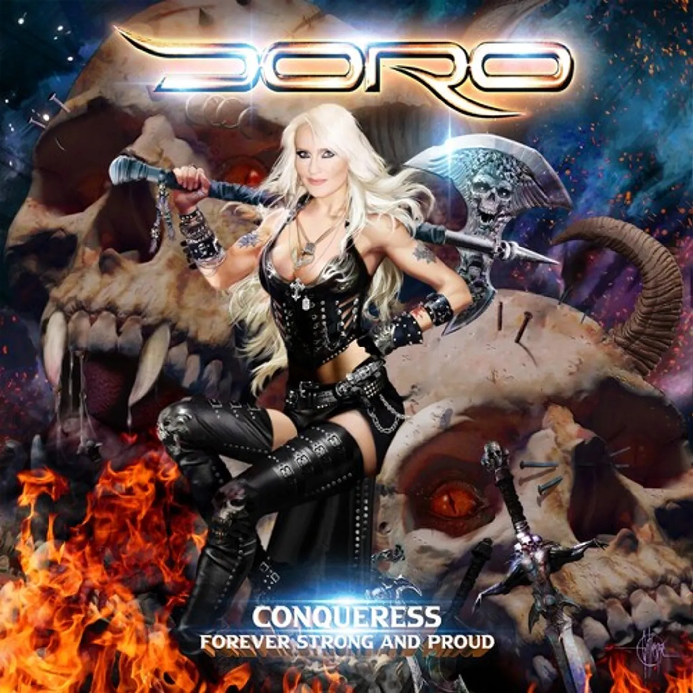 Doro CONQUERESS - FOREVER STRONG AND PROUD CD
