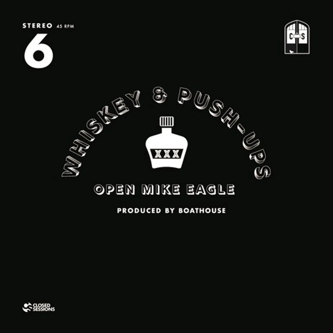 Open Mike Eagle WHISKEY & PUSH-UPS Vinyl Record