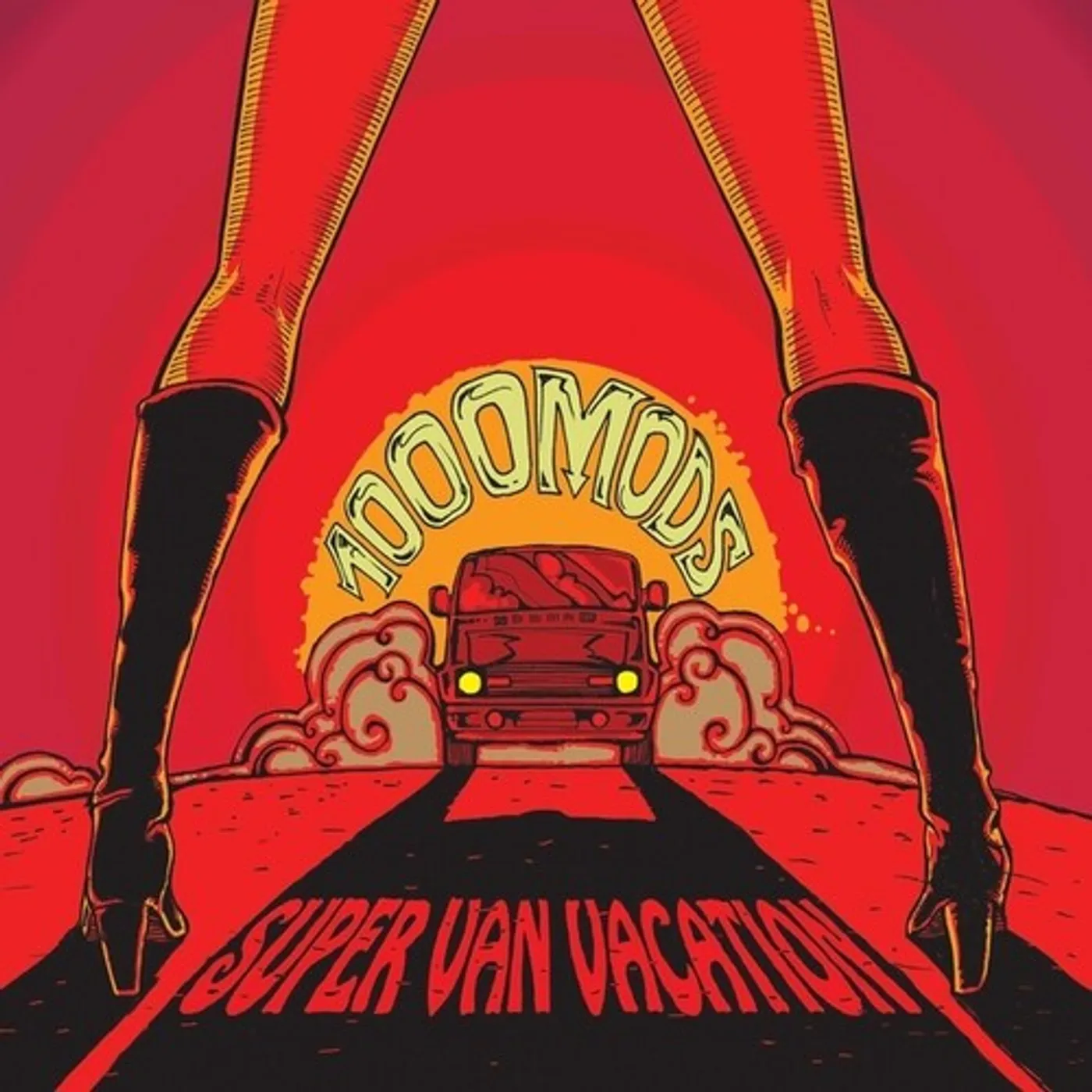1000mods SUPER VAN VACATION CD