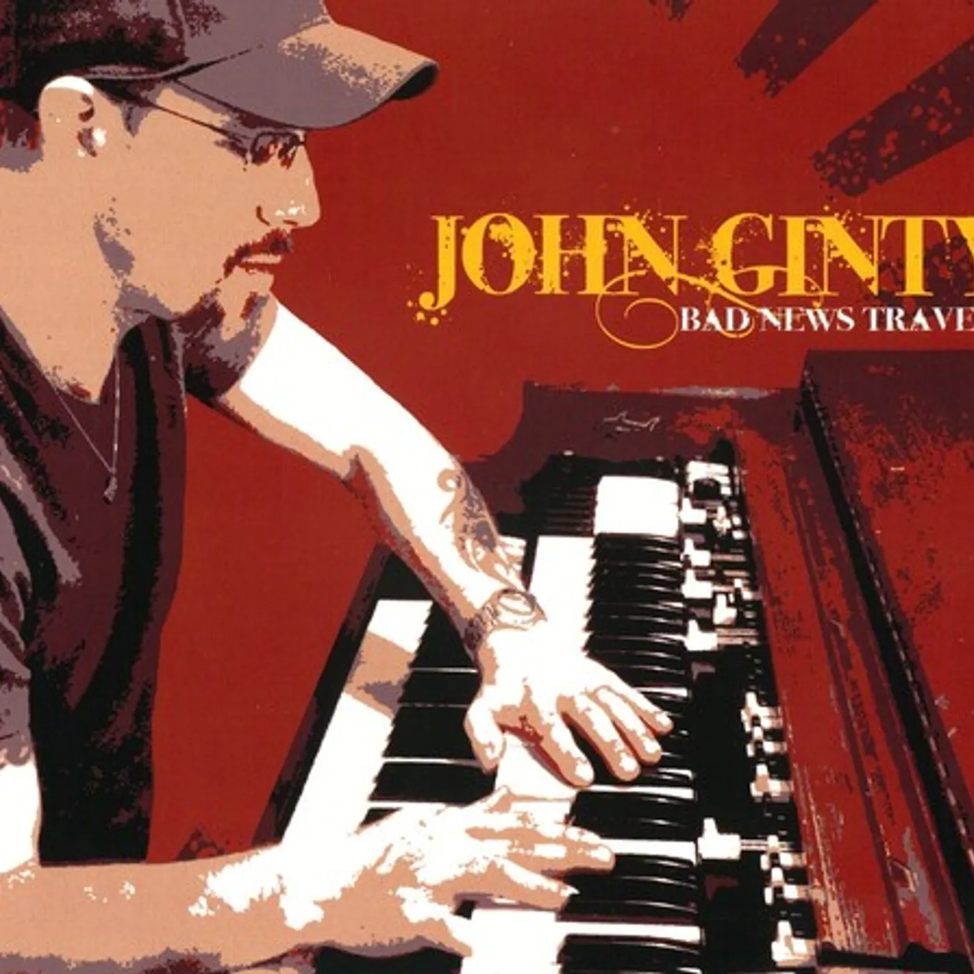 John Ginty BAD NEWS TRAVELS CD