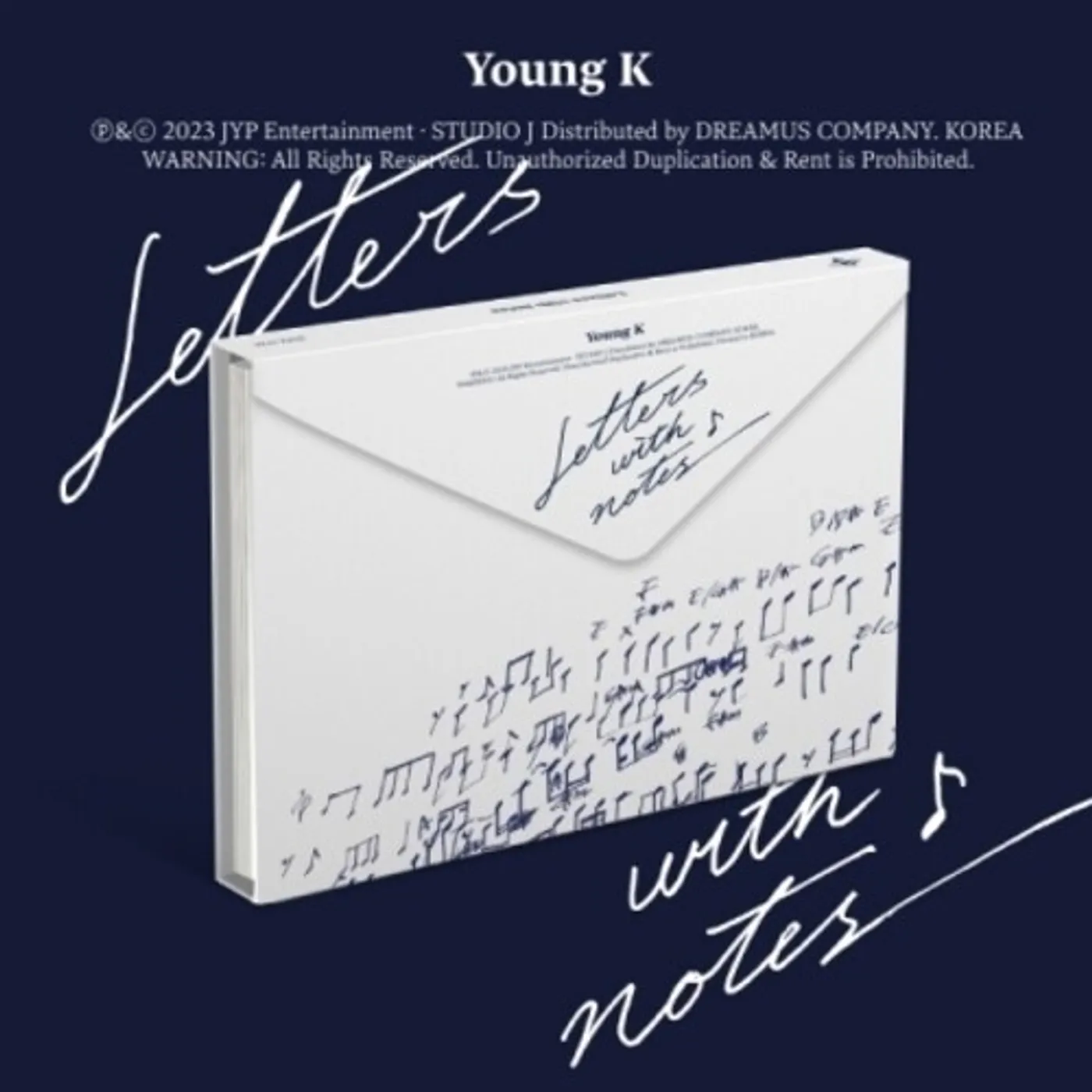 Young K LETTERS WITH NOTES CD