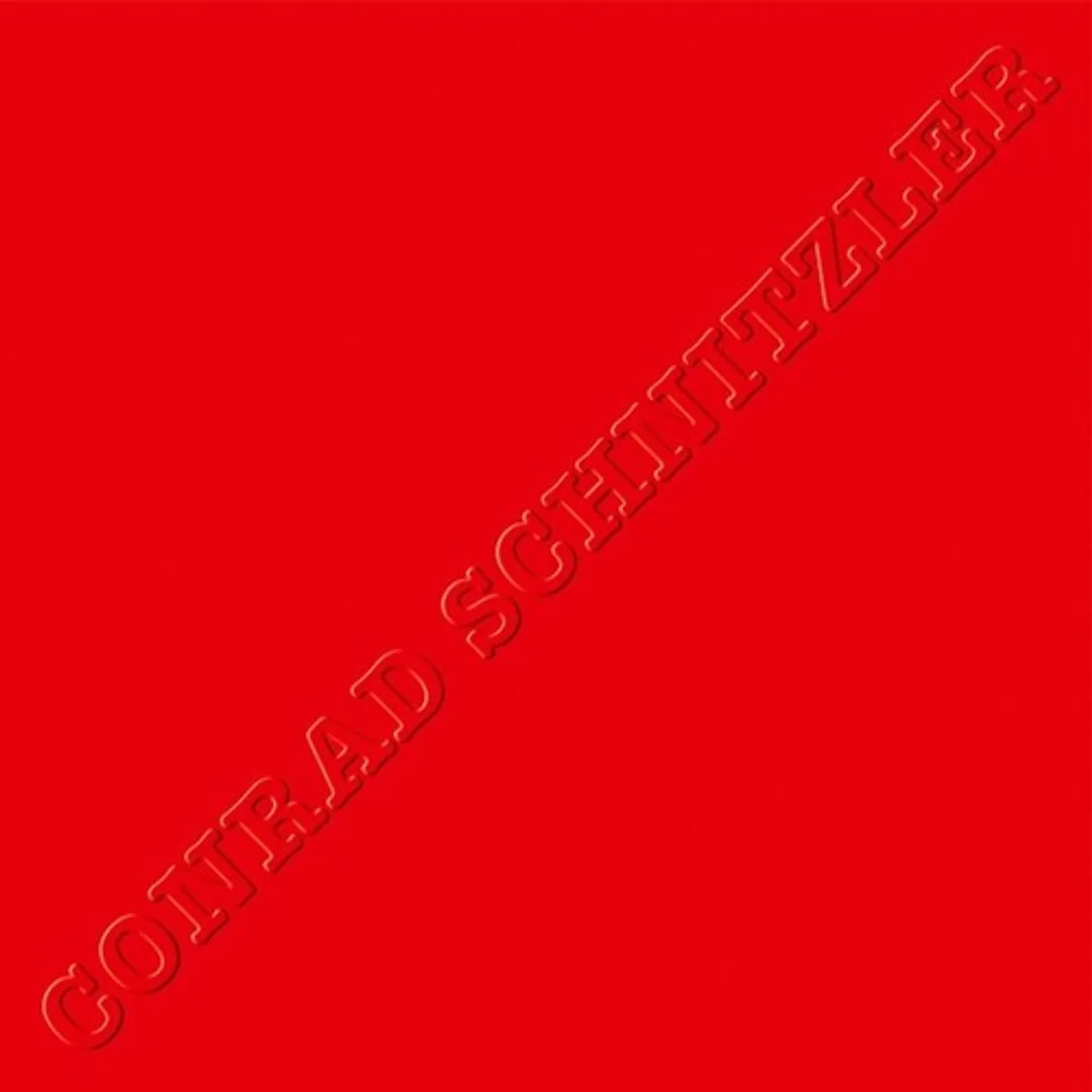 Conrad Schnitzler ROT (50TH ANNIVERSARY EDITION) Vinyl Record