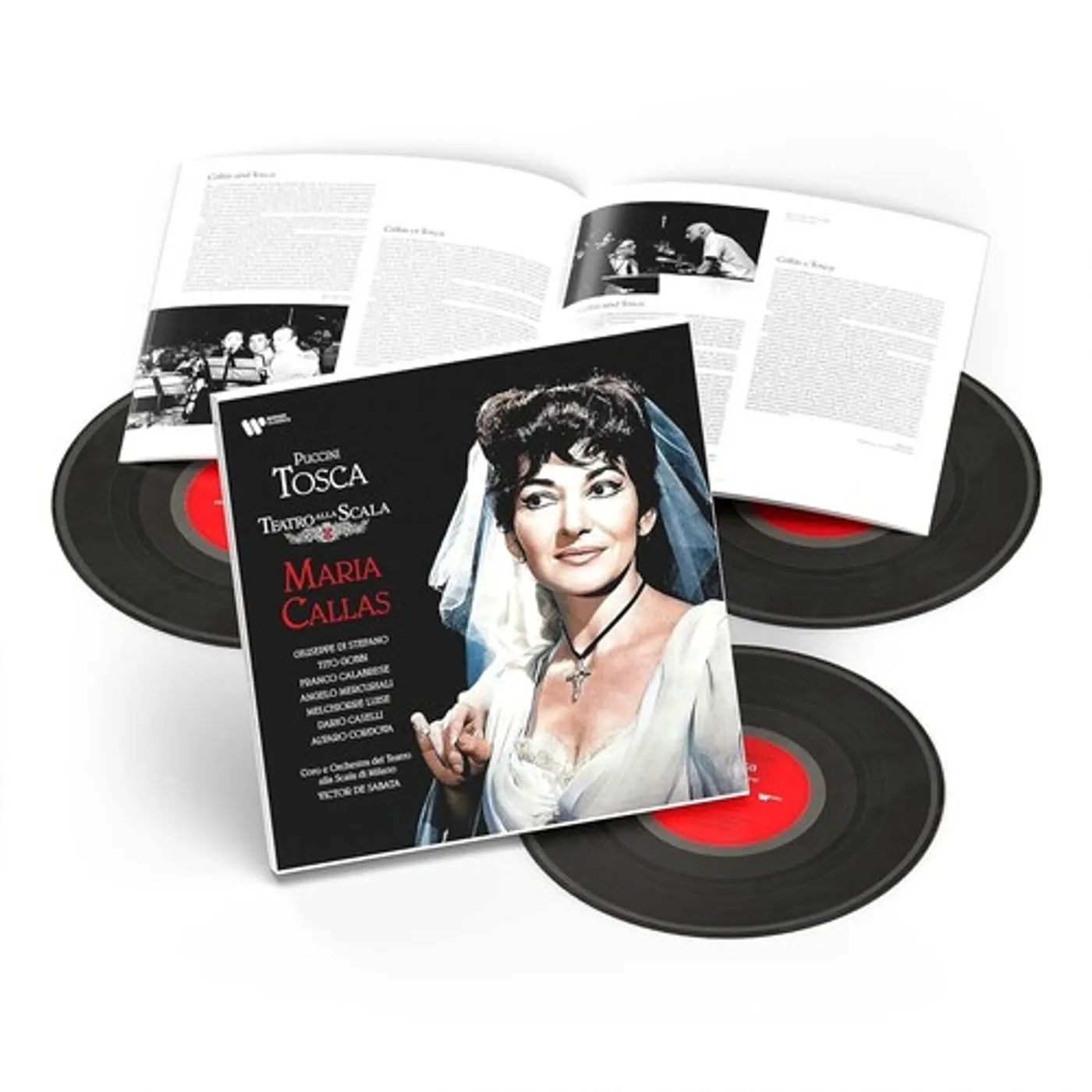 Maria Callas PUCCINI: TOSCA - 1953 VERSION Vinyl Record