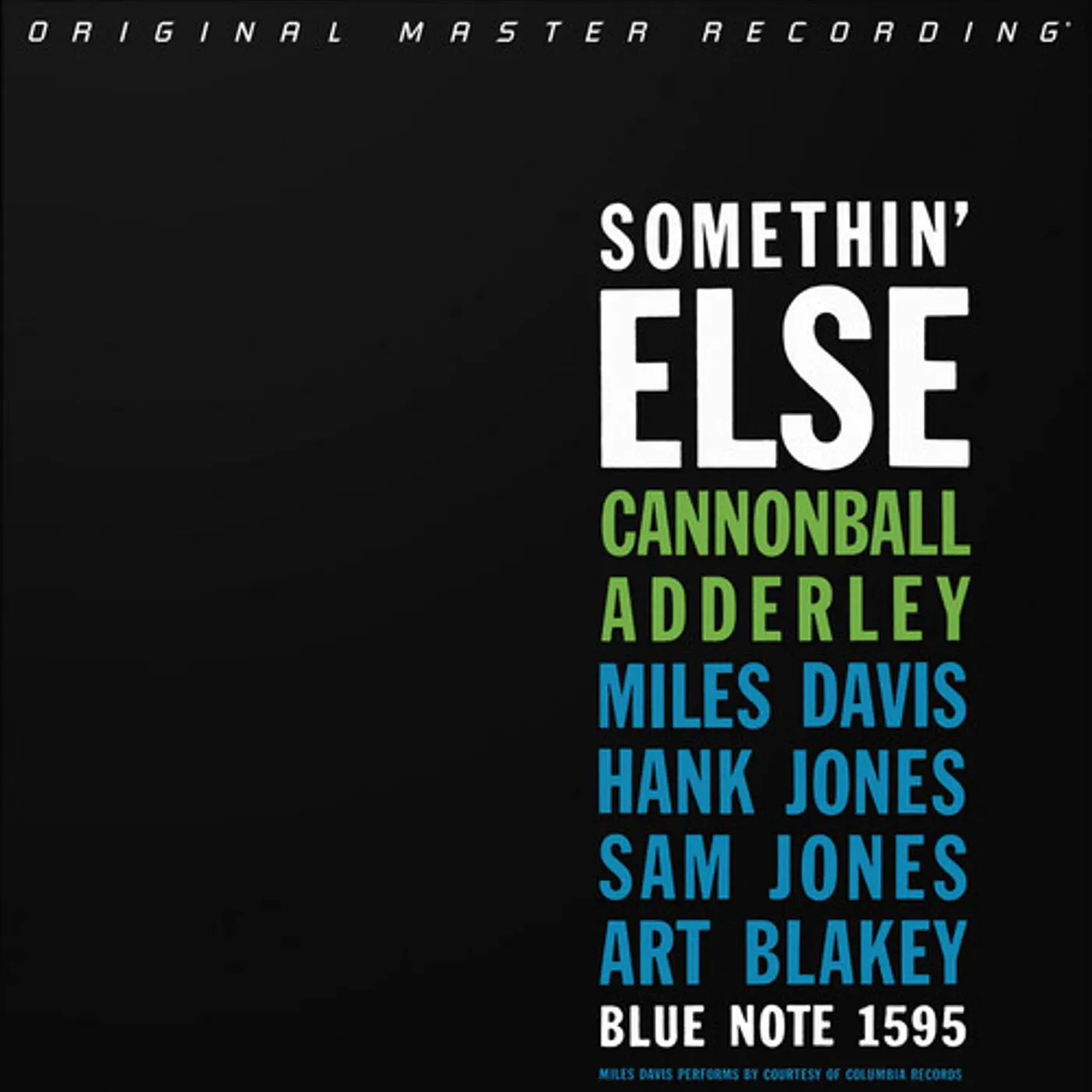 Cannonball Adderley SOMETHIN' ELSE Super Audio CD