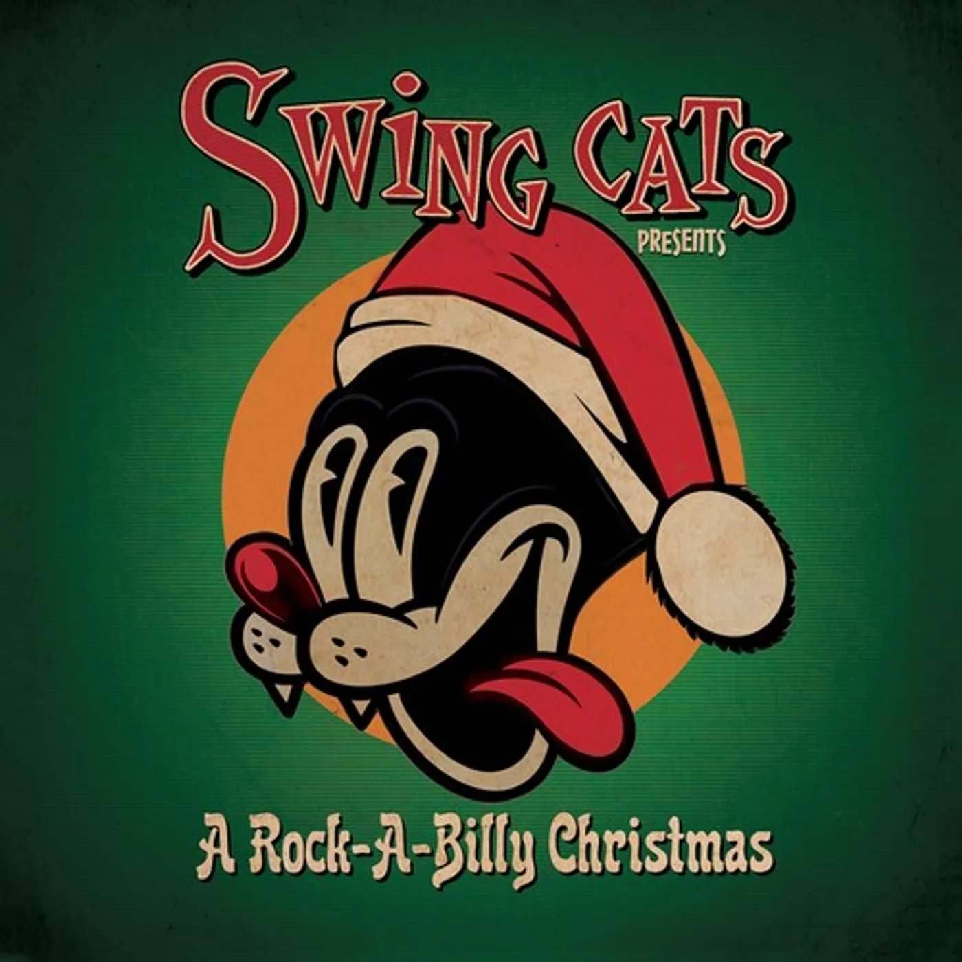 SWING CATS PRESENTS A ROCKABILLY CHRISTMAS - GREEN Vinyl Record