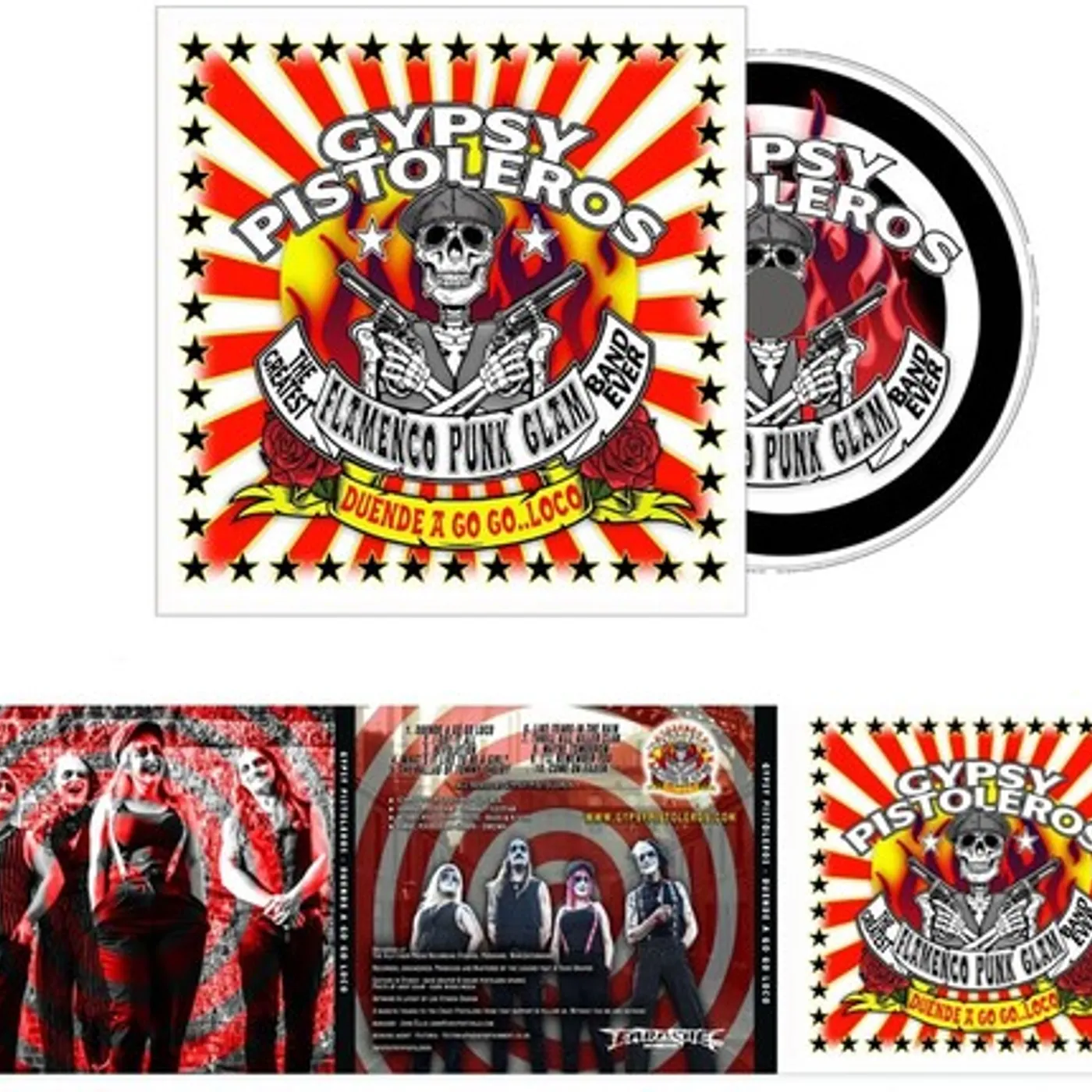 Gypsy Pistoleros DUENDE A GO GO LOCO (DIG) CD
