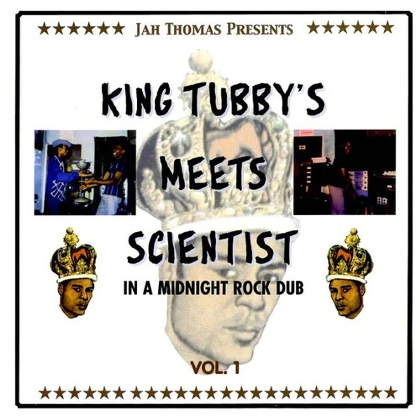 Jah Thomas / Presents King Tubby'S Meets Scientist IN A MIDNIGHT ROCK DUB 1 Vinyl Record