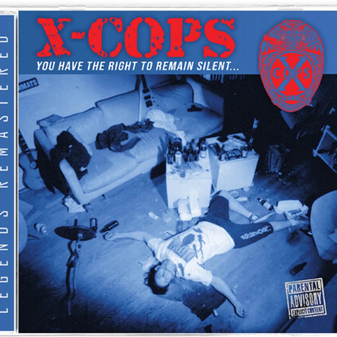 X-Cops YOU HAVE THE RIGHT TO REMAIN SILENT CD