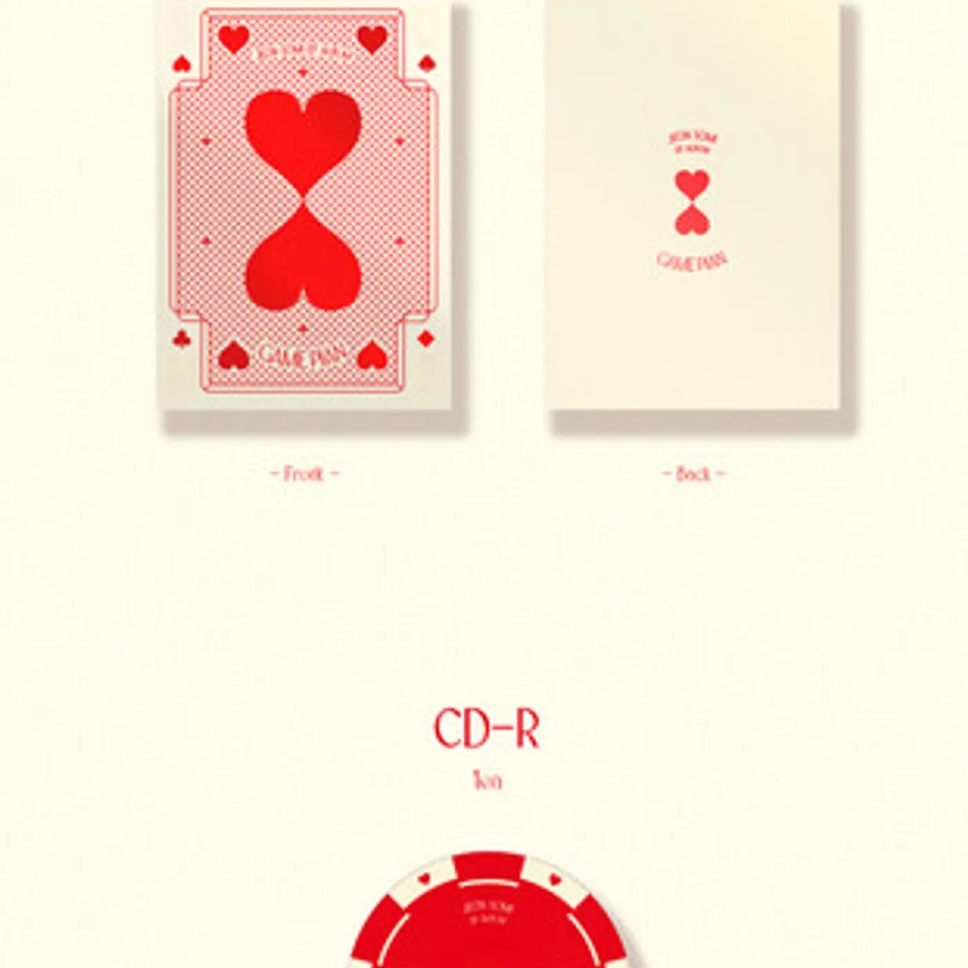 JEON SOMI GAME PLAN (RED BOXSET) CD