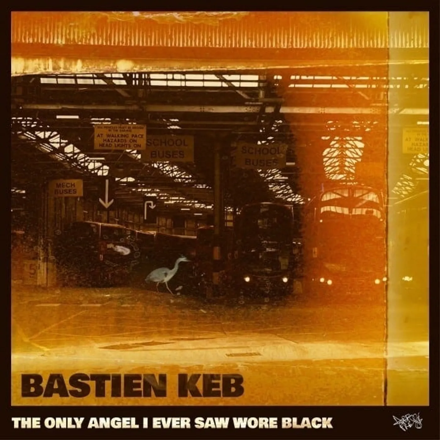 Bastien Keb ONLY ANGEL I EVER SAW WORE BLACK Vinyl Record