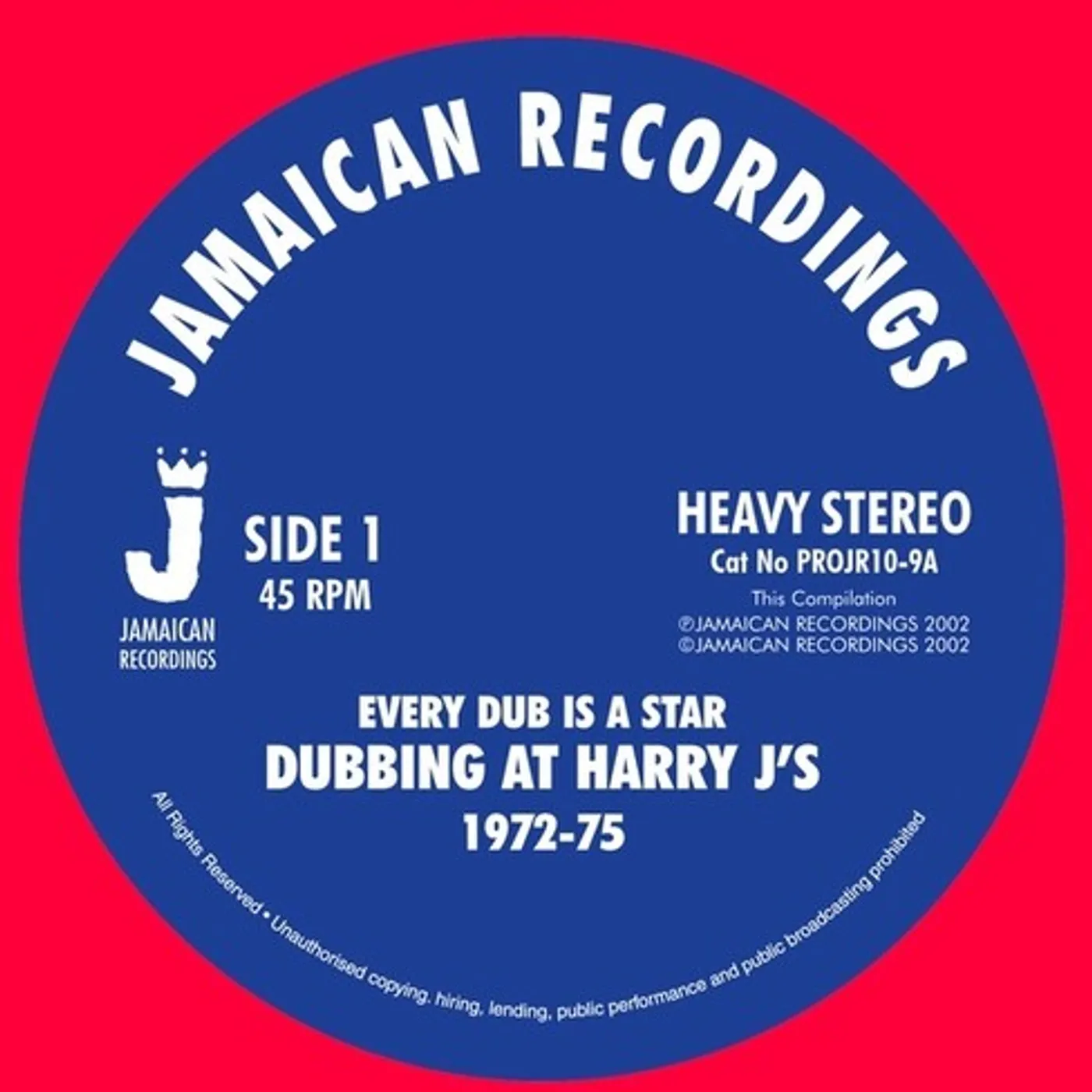 Harry J All Stars EVERY DUB IS A STAR - DUBBING AT HARRY J'S 1972-75 Vinyl Record