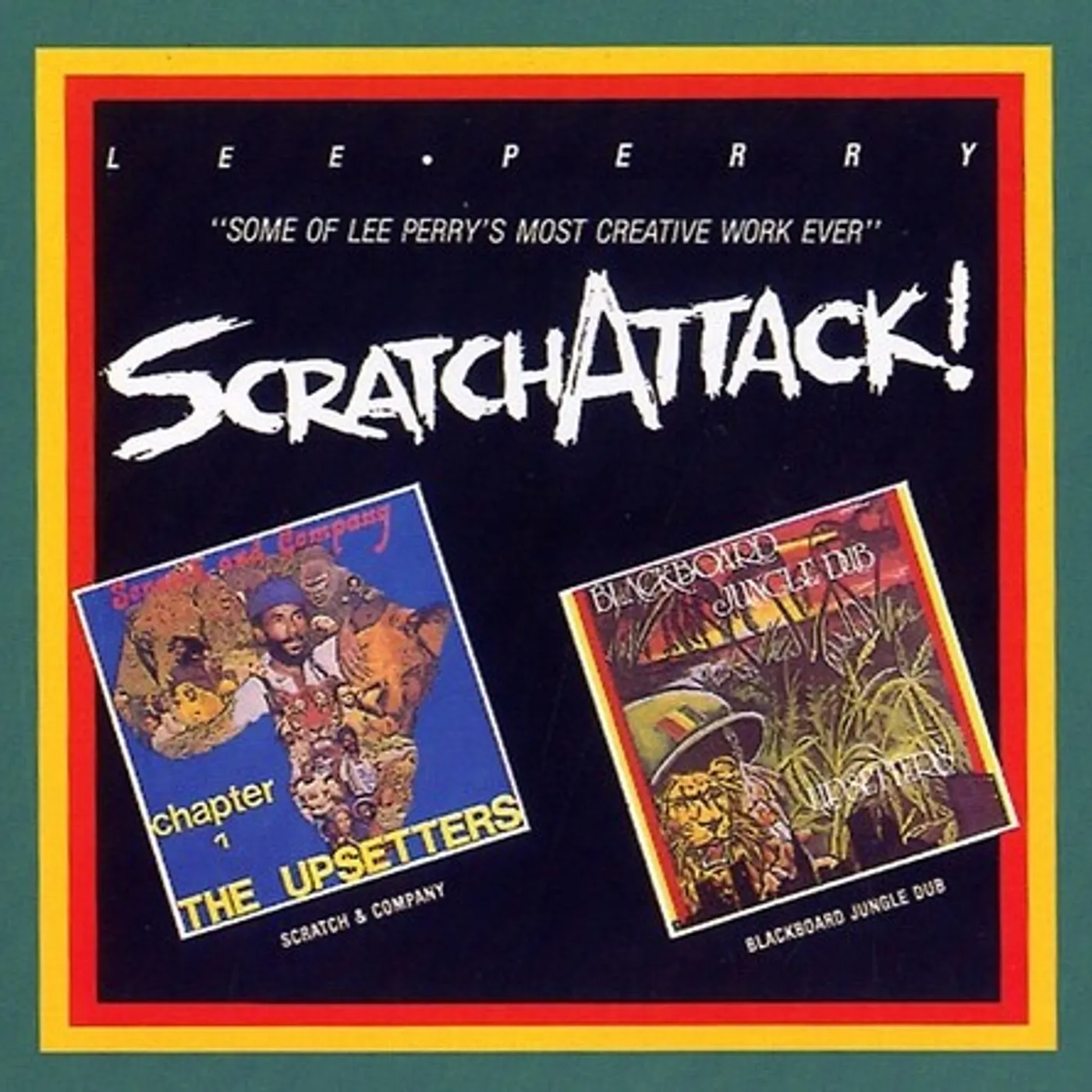 Lee Perry SCRATCH ATTACK Vinyl Record