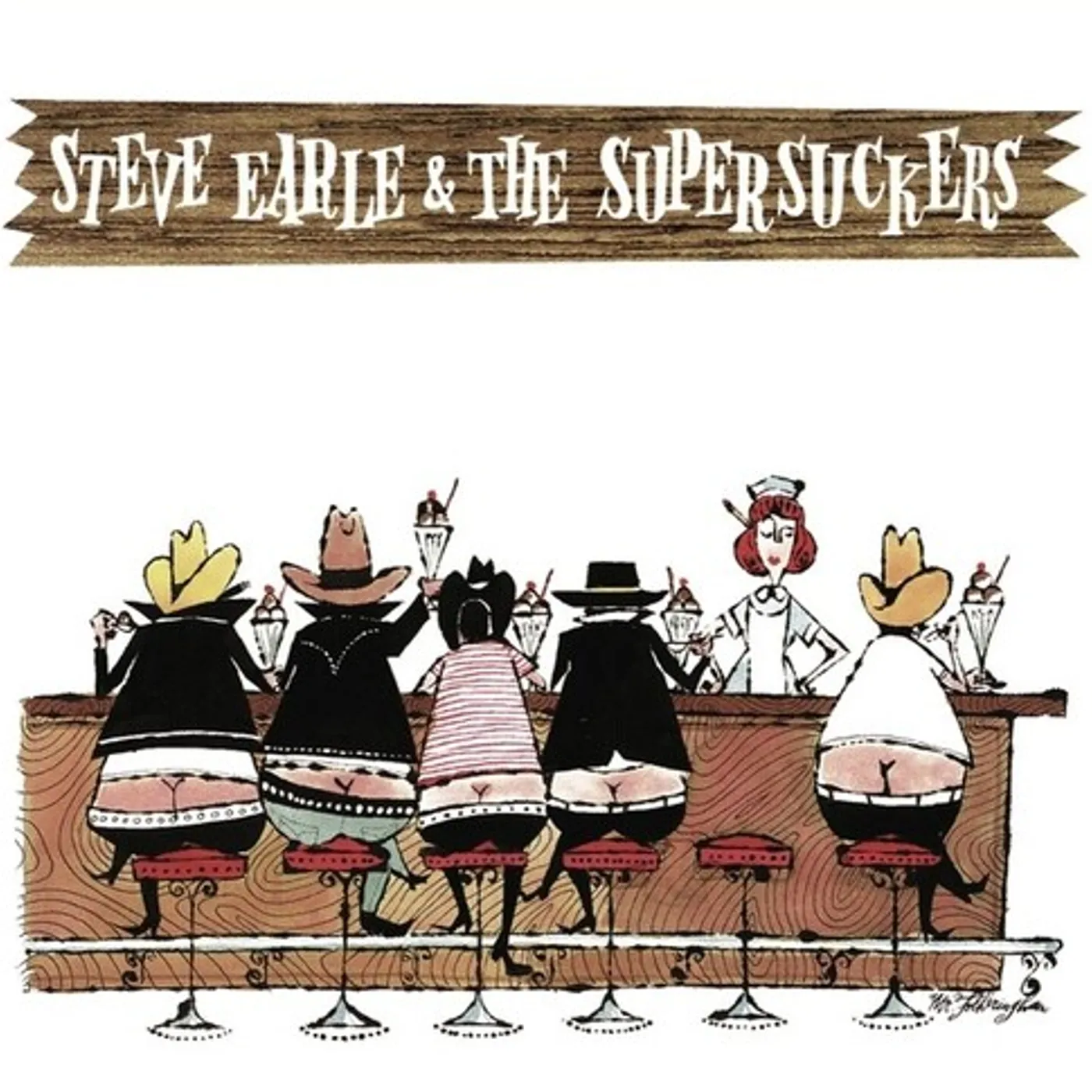 Steve Earle / Supersuckers STEVE EARLE & THE SUPERSUCKERS Vinyl Record
