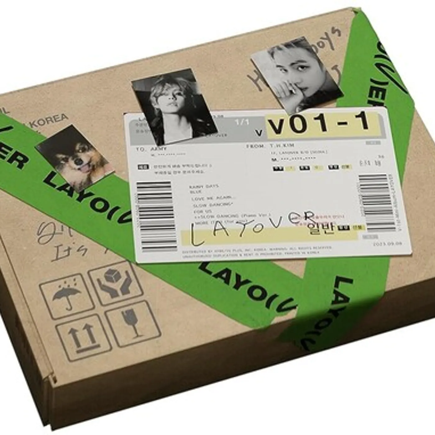 V 'LAYOVER' 1 CD
