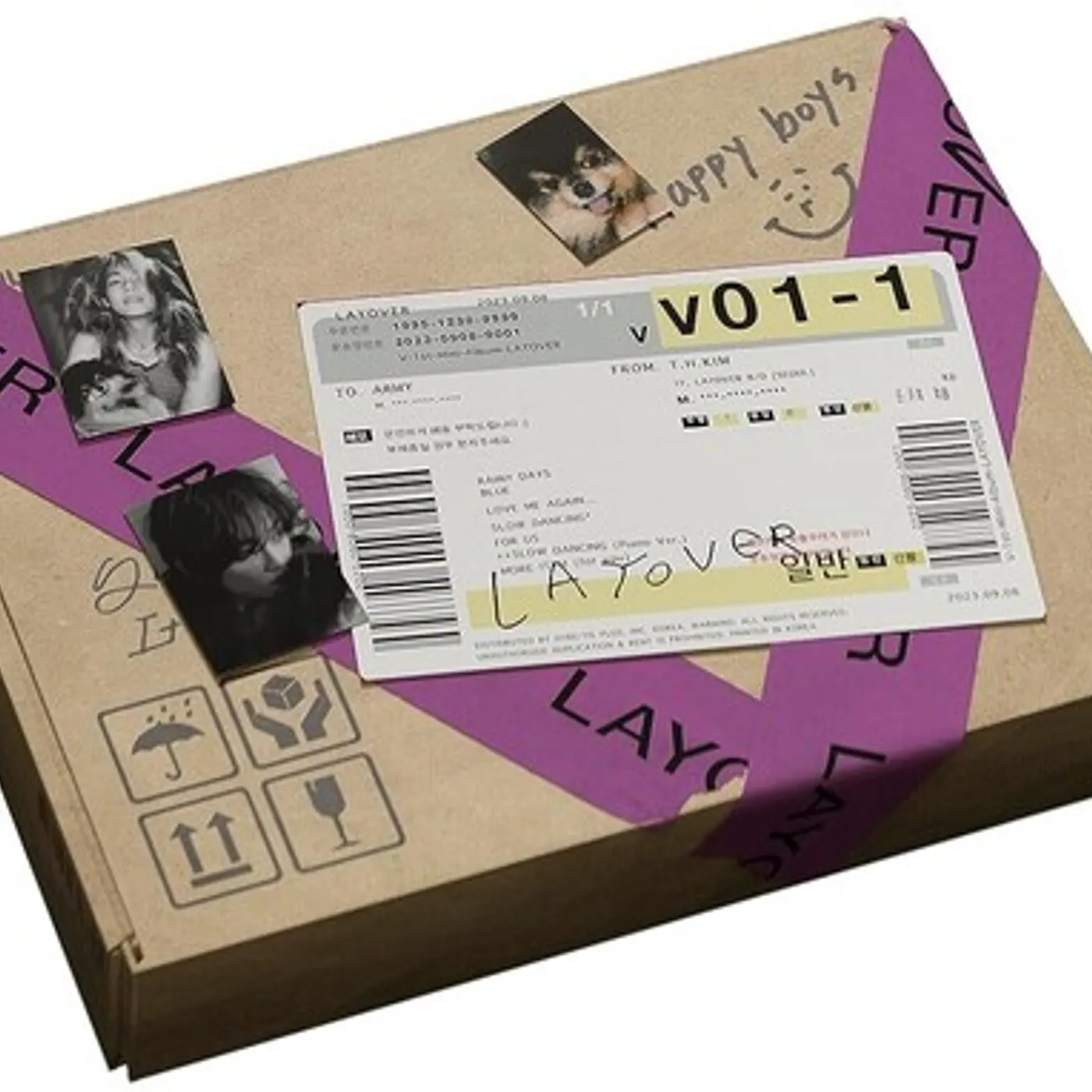 V 'LAYOVER' 3 CD