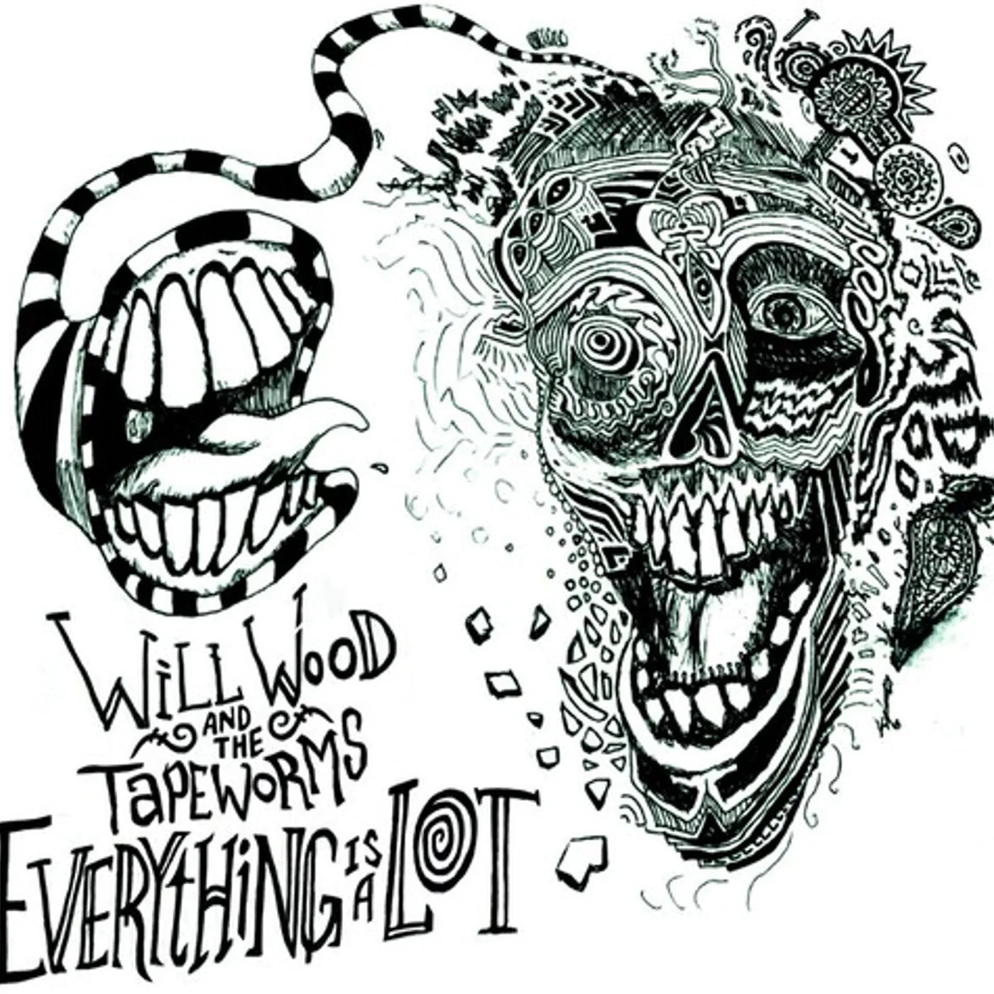 Will Wood & The Tape Worms EVERYTHING IS A LOT Vinyl Record