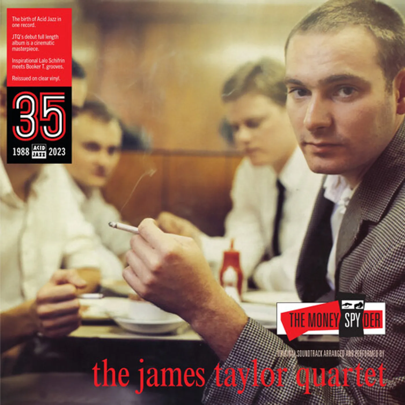 James Taylor The Money Spyder (Clear) Vinyl Record
