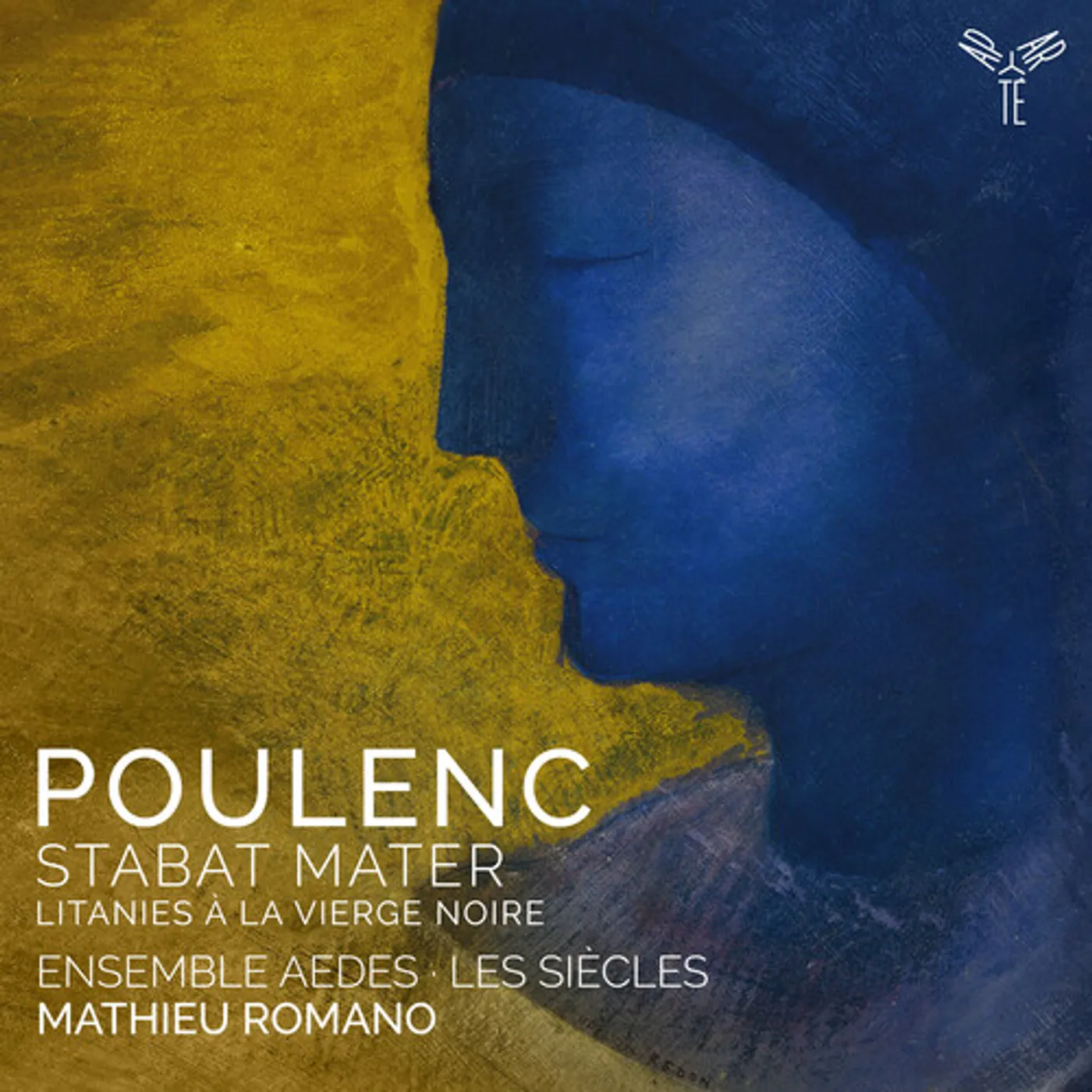 Ensemble Aedes POULENC: STABAT MATER LITANIES A LA VIERGE NOIRE CD