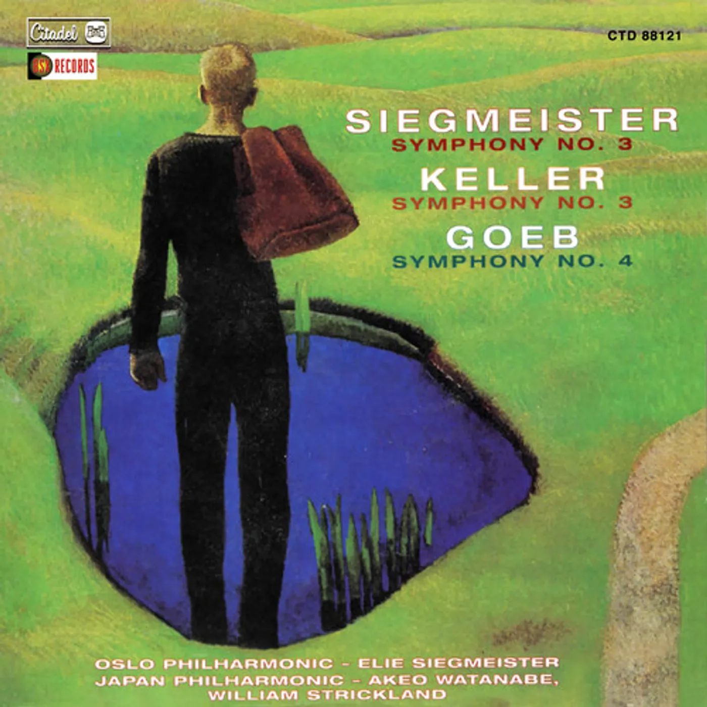 Siegmeister / Goeb / Keller SYMPHONY NO. 3 / SYMPHONY NO. 4 / SYMPHONY NO. 3 CD