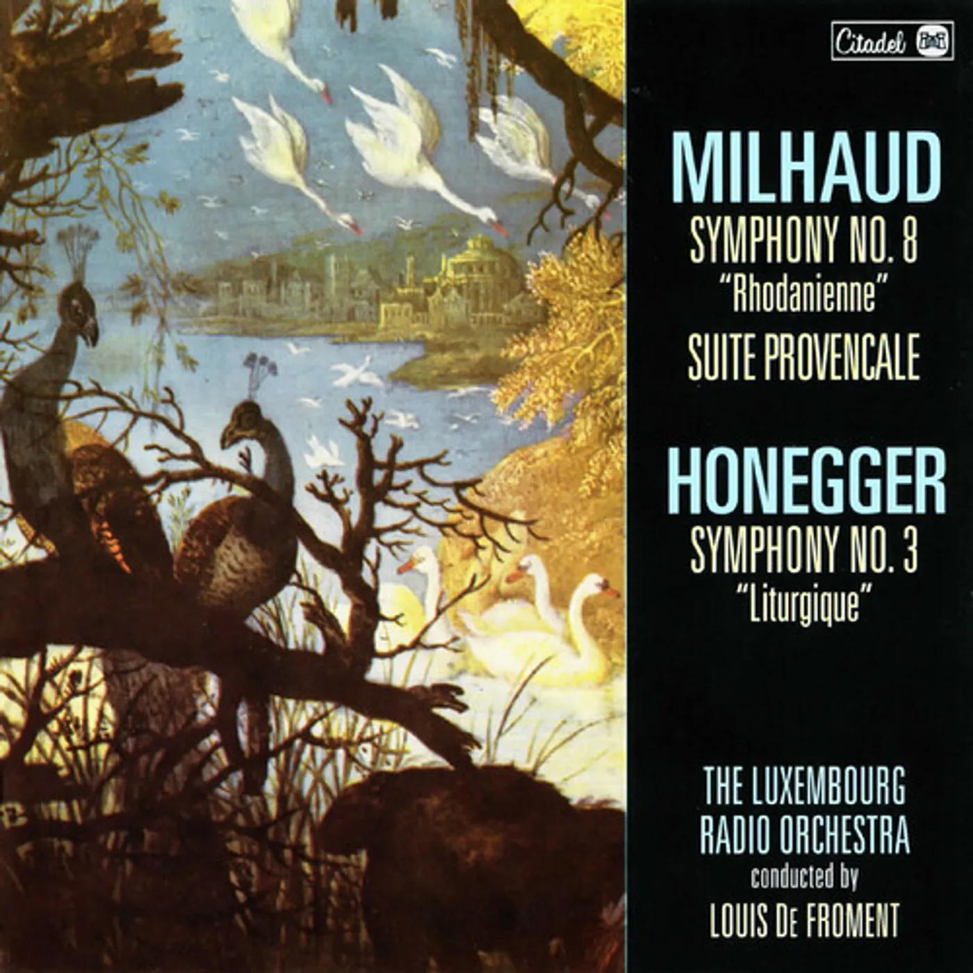Darius Milhaud MILHAUD: SYMPHONY NO. 8 RHODANIENNE / SUITE CD