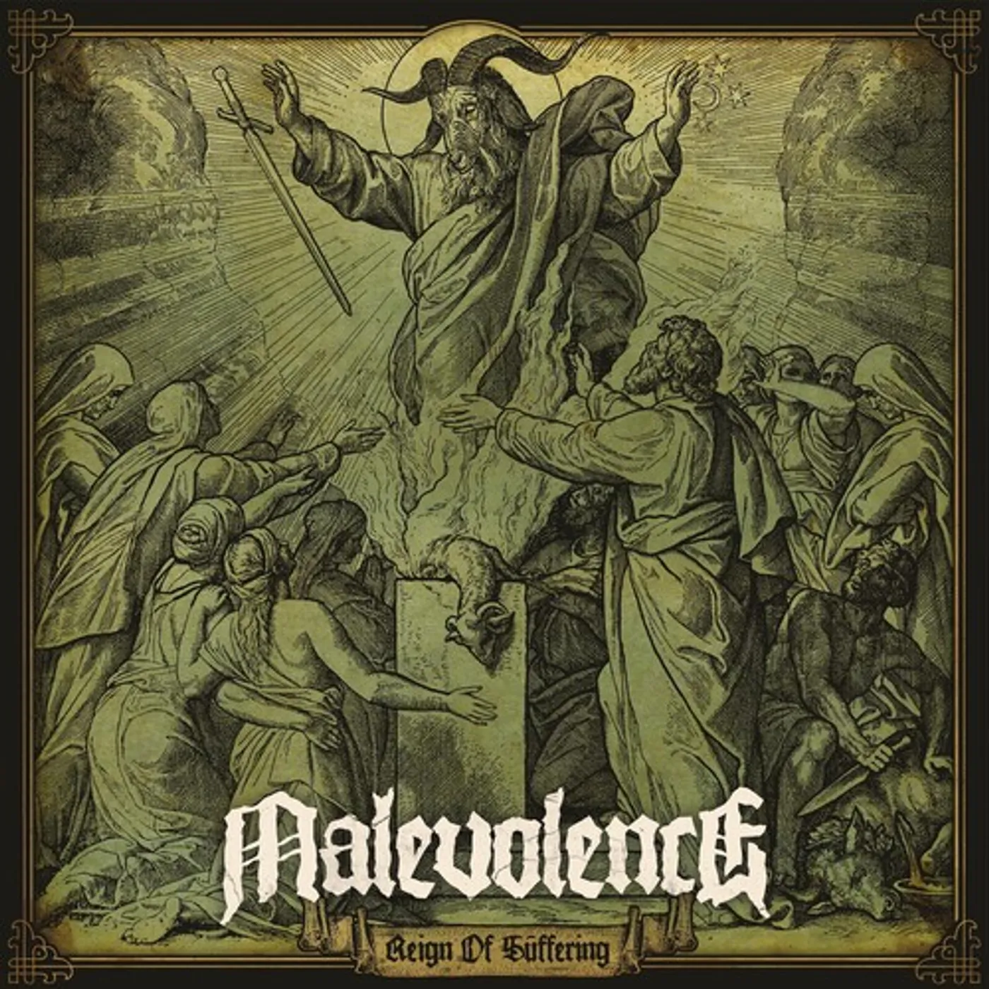 Malevolence REIGN OF SUFFERING Vinyl Record