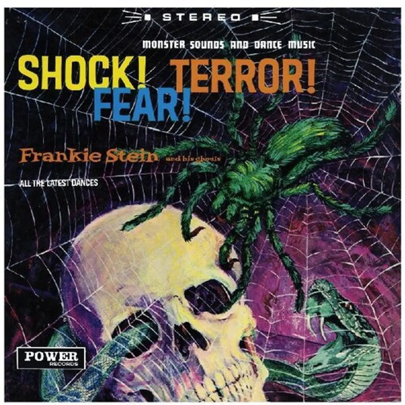 Frankie Stein and His Ghouls SHOCK TERROR FEAR Vinyl Record