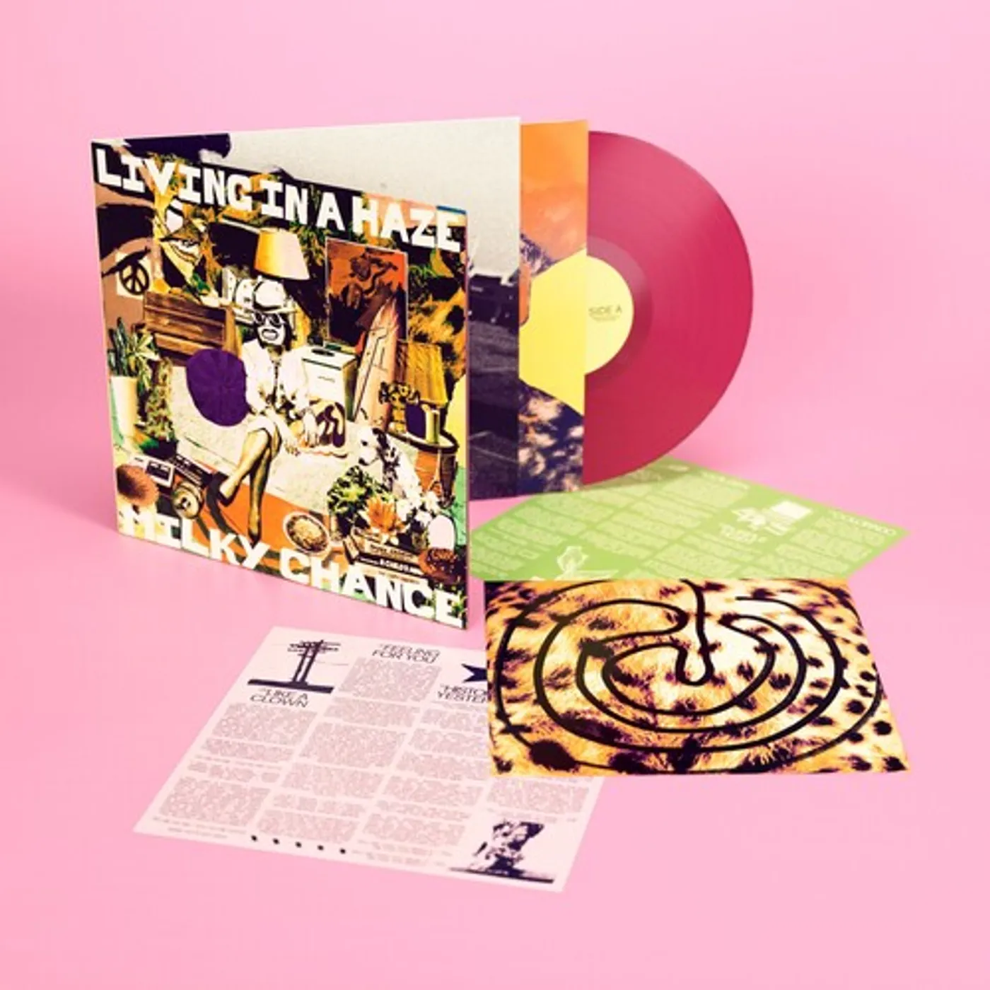Milky Chance Living In A Haze (Pink/Limited Edition) Vinyl Record