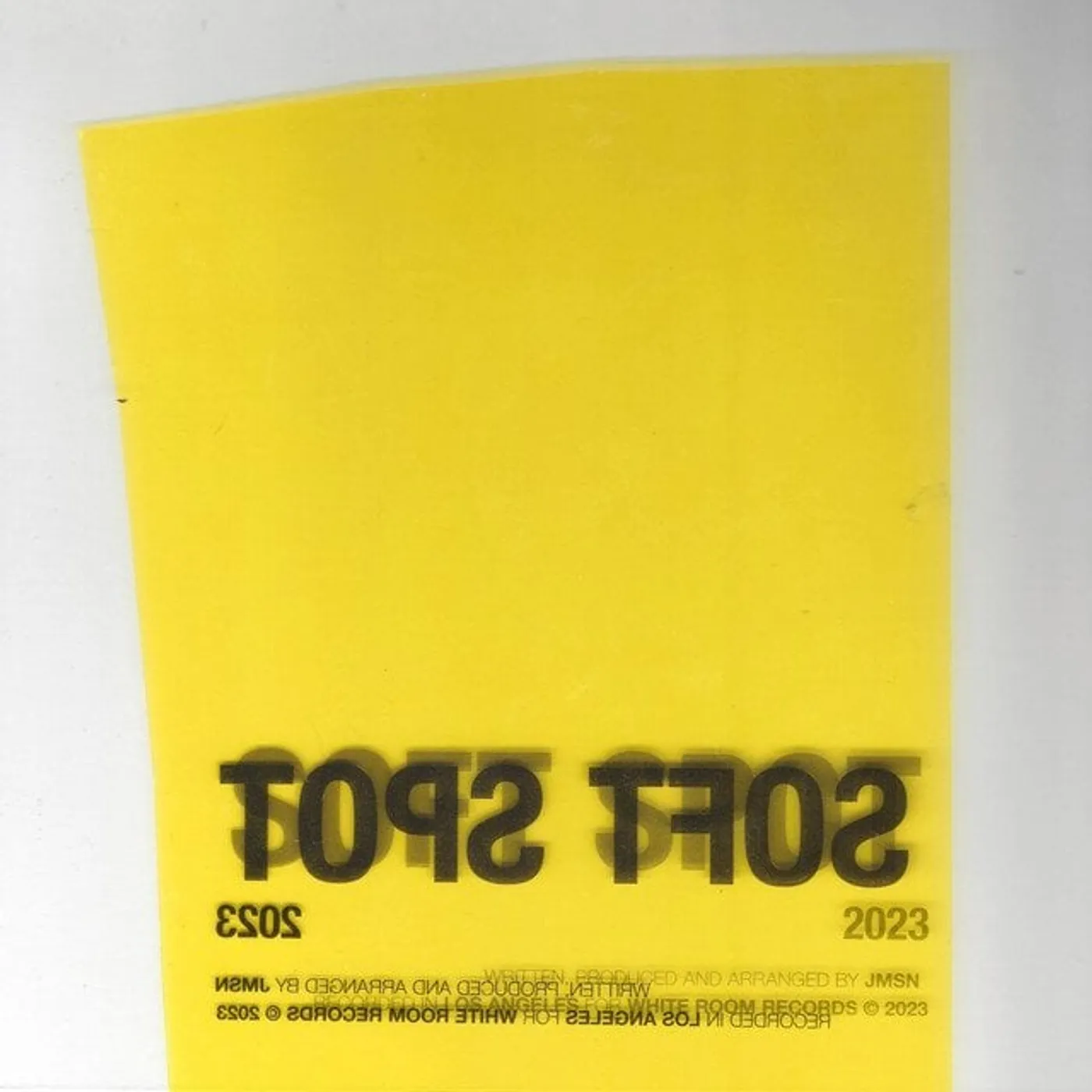 JMSN SOFT SPOT Vinyl Record
