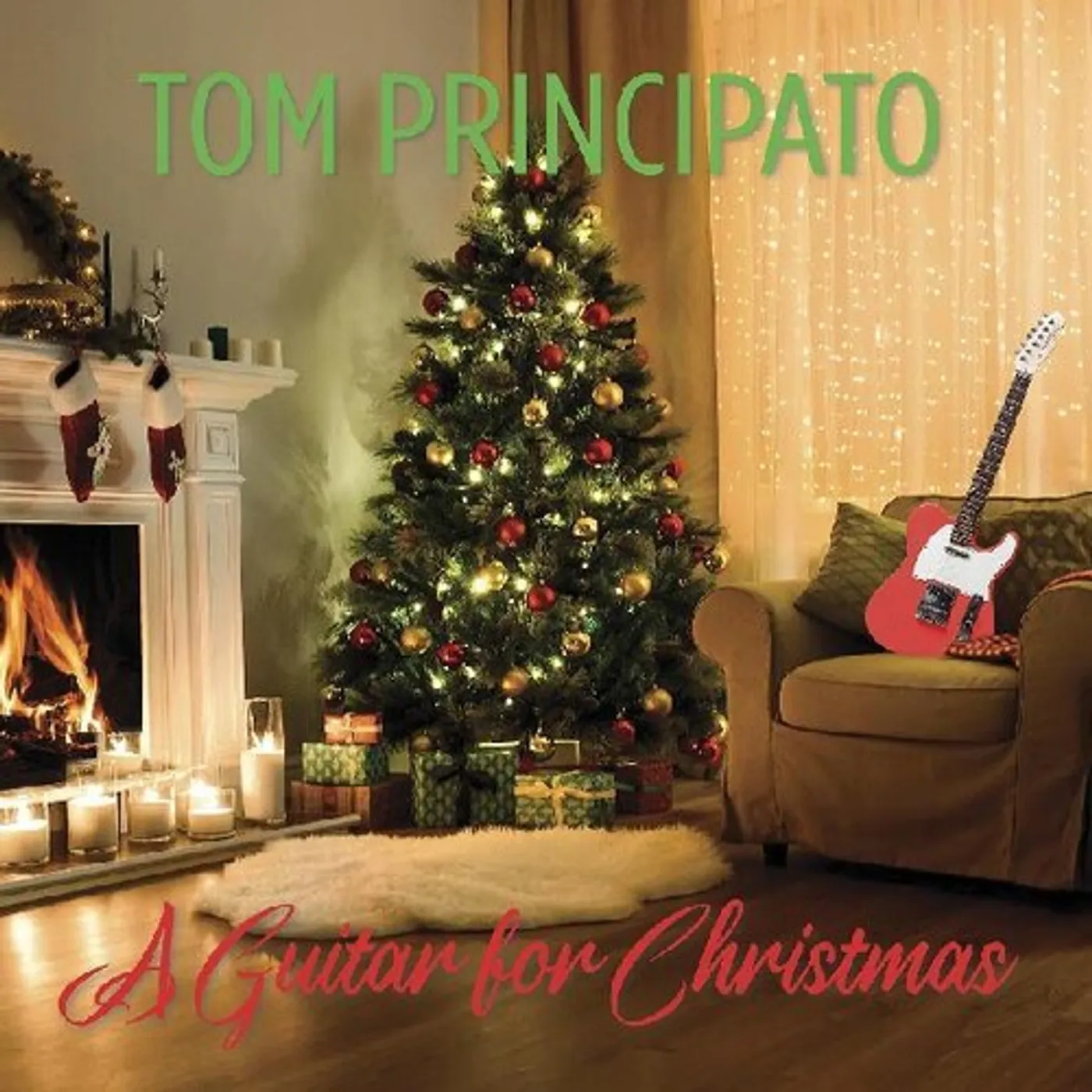 Tom Principato GUITAR FOR CHRISTMAS Vinyl Record