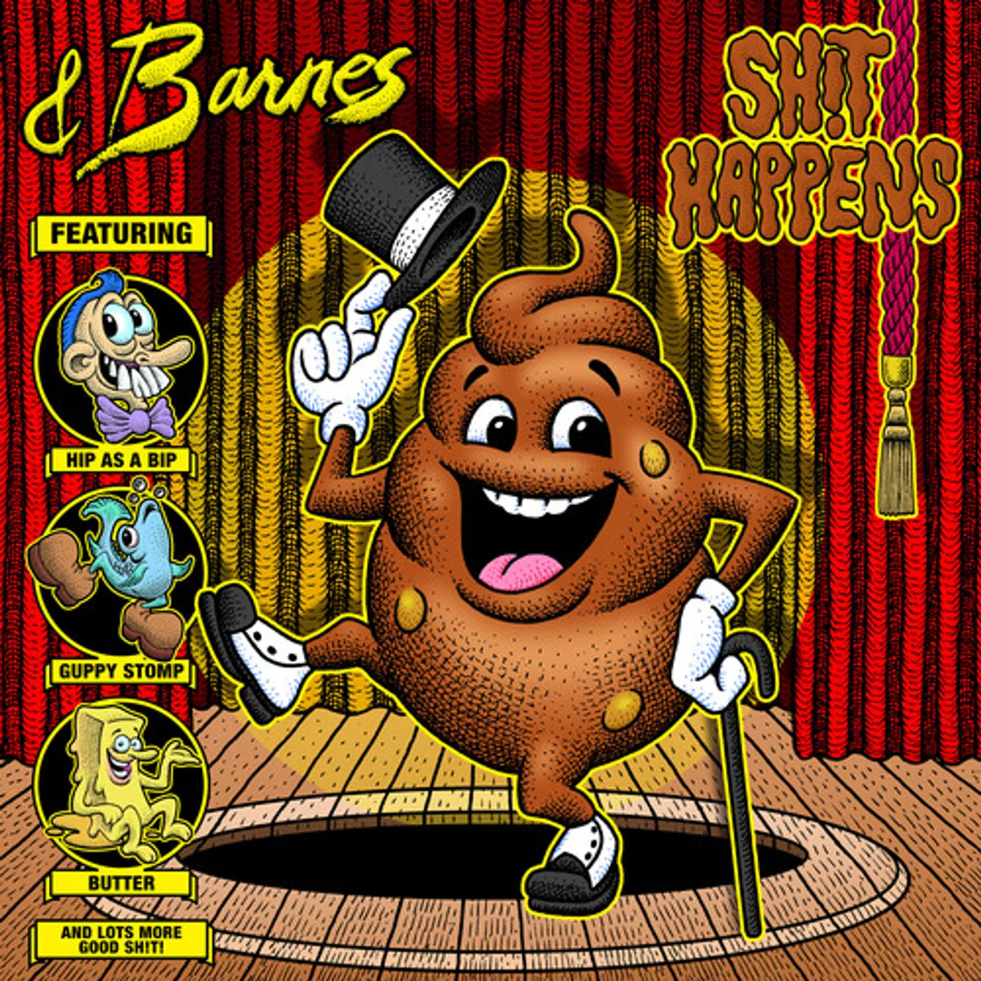 & Barnes SHIT HAPPENS Vinyl Record