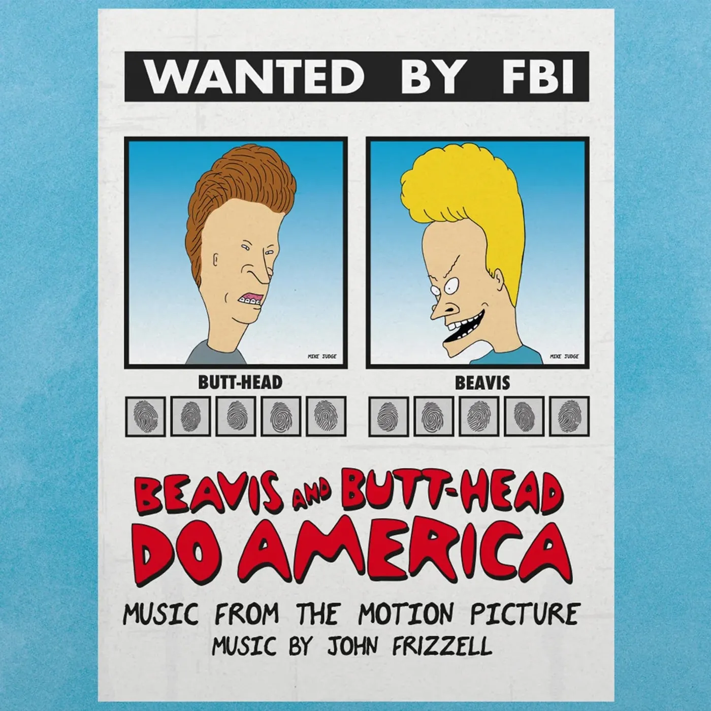John Frizzell BEAVIS & BUTT-HEAD DO AMERICA - Original Soundtrack Vinyl Record