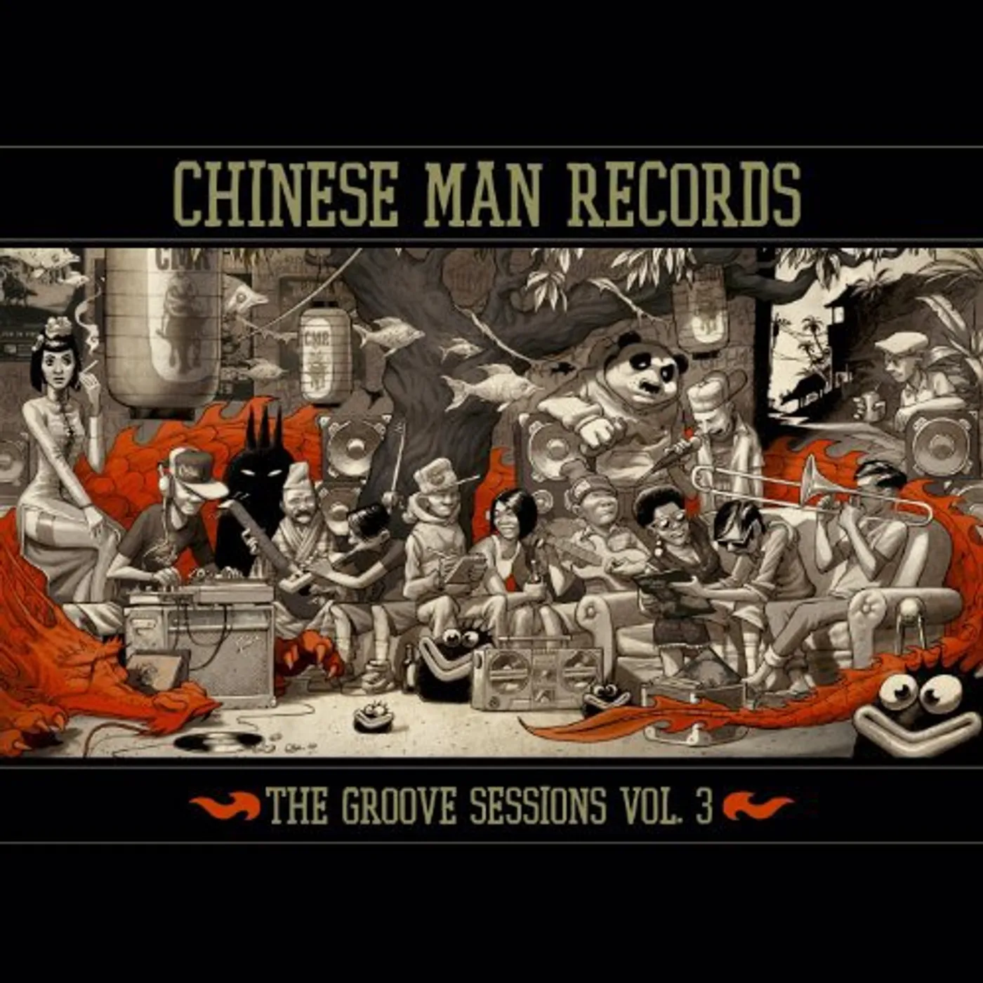 Chinese Man Goove Session Vol.3 Vinyl Record