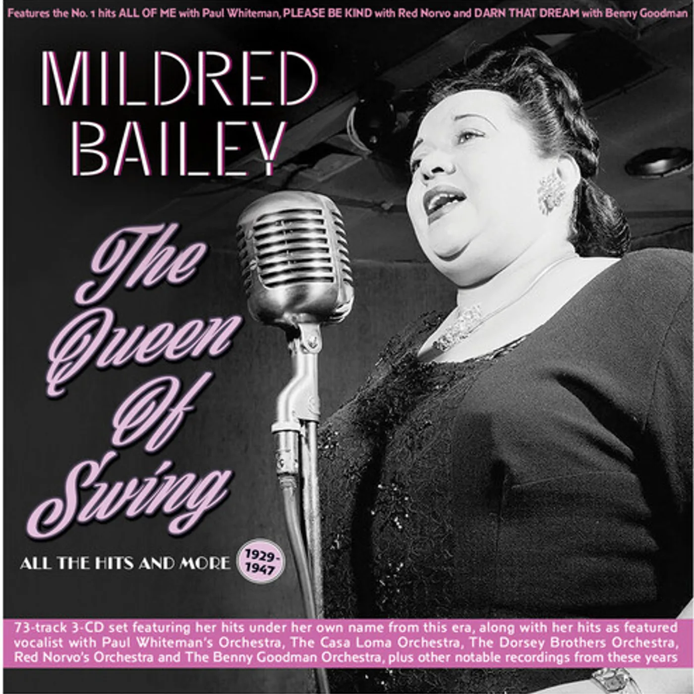 Mildred Bailey QUEEN OF SWING: ALL THE HITS AND MORE 1929-47 CD