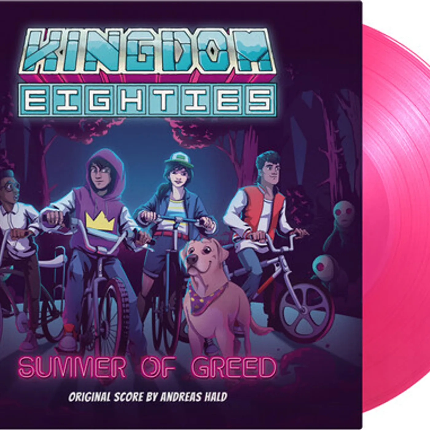 Andreas Hald KINGDOM EIGHTIES - Original Soundtrack Vinyl Record