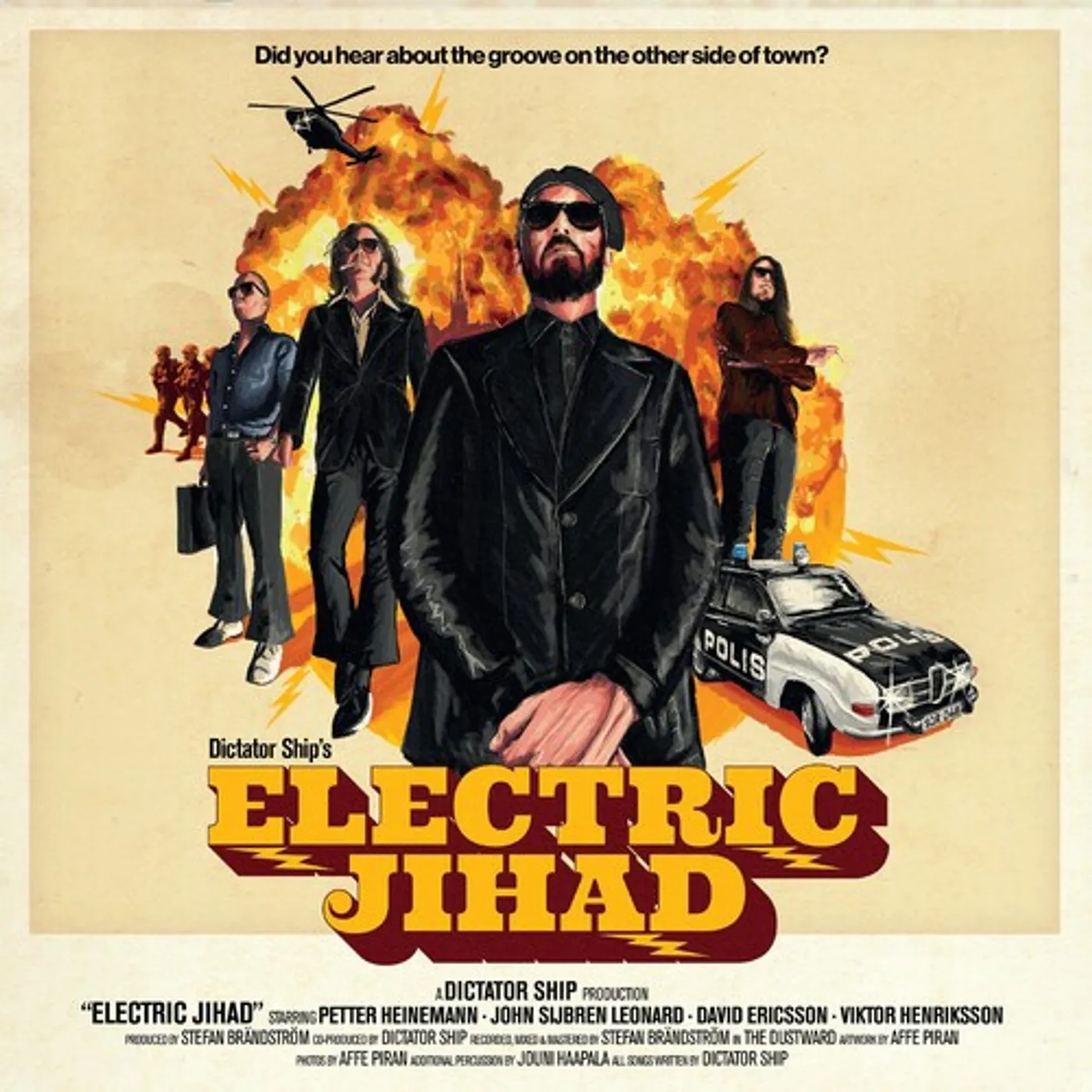 Dictator Ship ELECTRIC JIHAD Vinyl Record