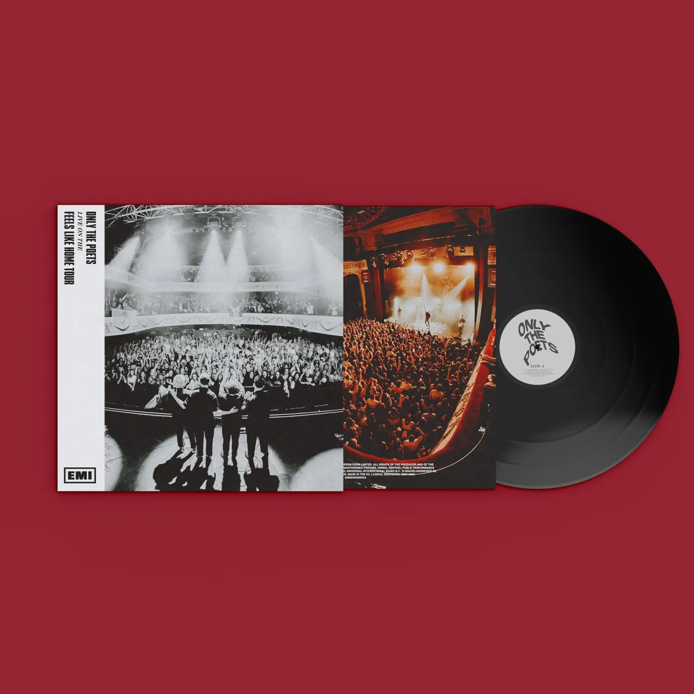 Only The Poets Live From The Feels Like Home Tour Vinyl Record