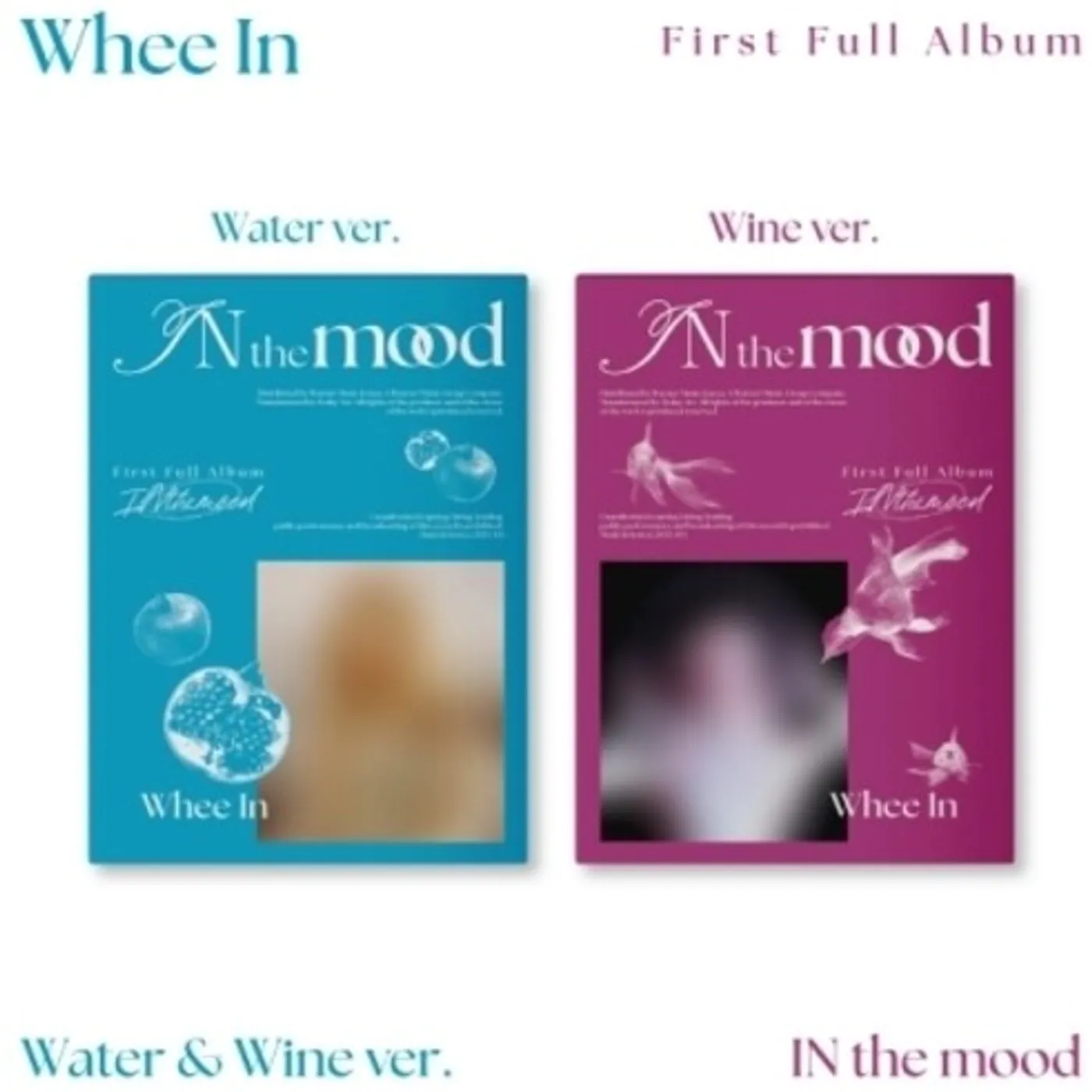 Whee In IN THE MOOD - PHOTOBOOK VERSION - RANDOM COVER CD