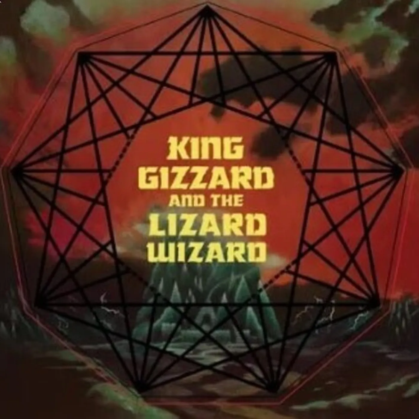 King Gizzard & The Lizard Wizard Nonagon Infinity (Alien Warp Drive Edition) Vinyl Record