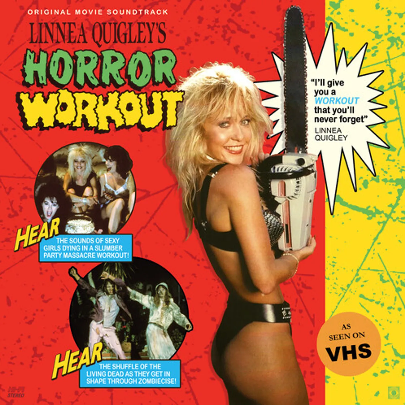 John Vulich LINNEA QUIGLEY'S HORROR WORKOUT Vinyl Record