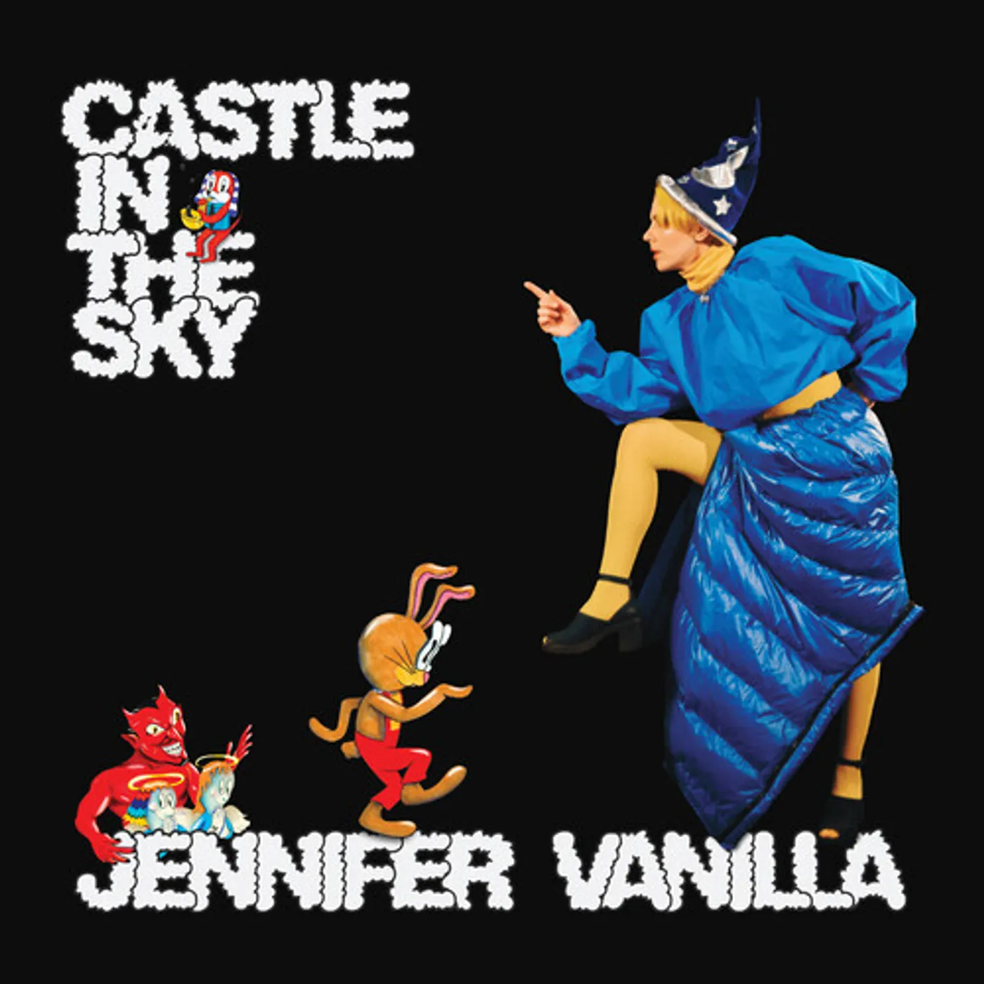 Jennifer Vanilla CASTLE IN THE SKY - SKY BLUE Vinyl Record