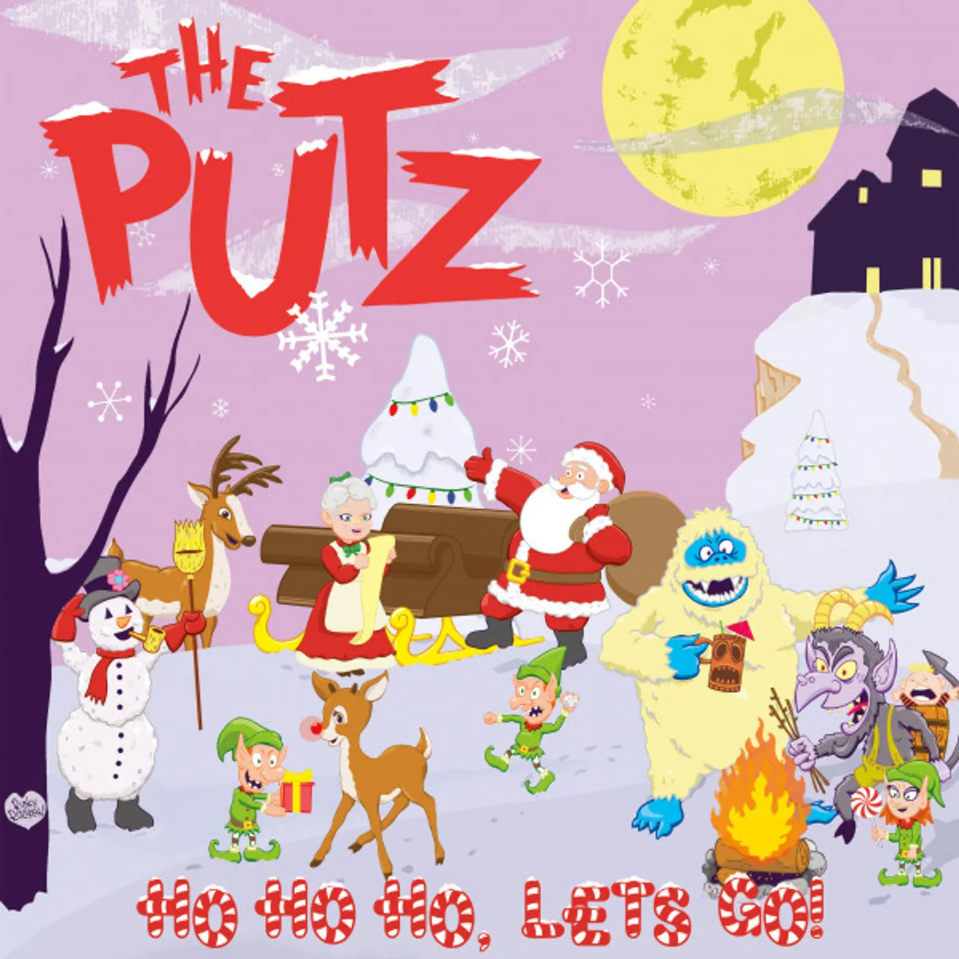 The Putz Ho Ho Ho Let's Go Vinyl Record